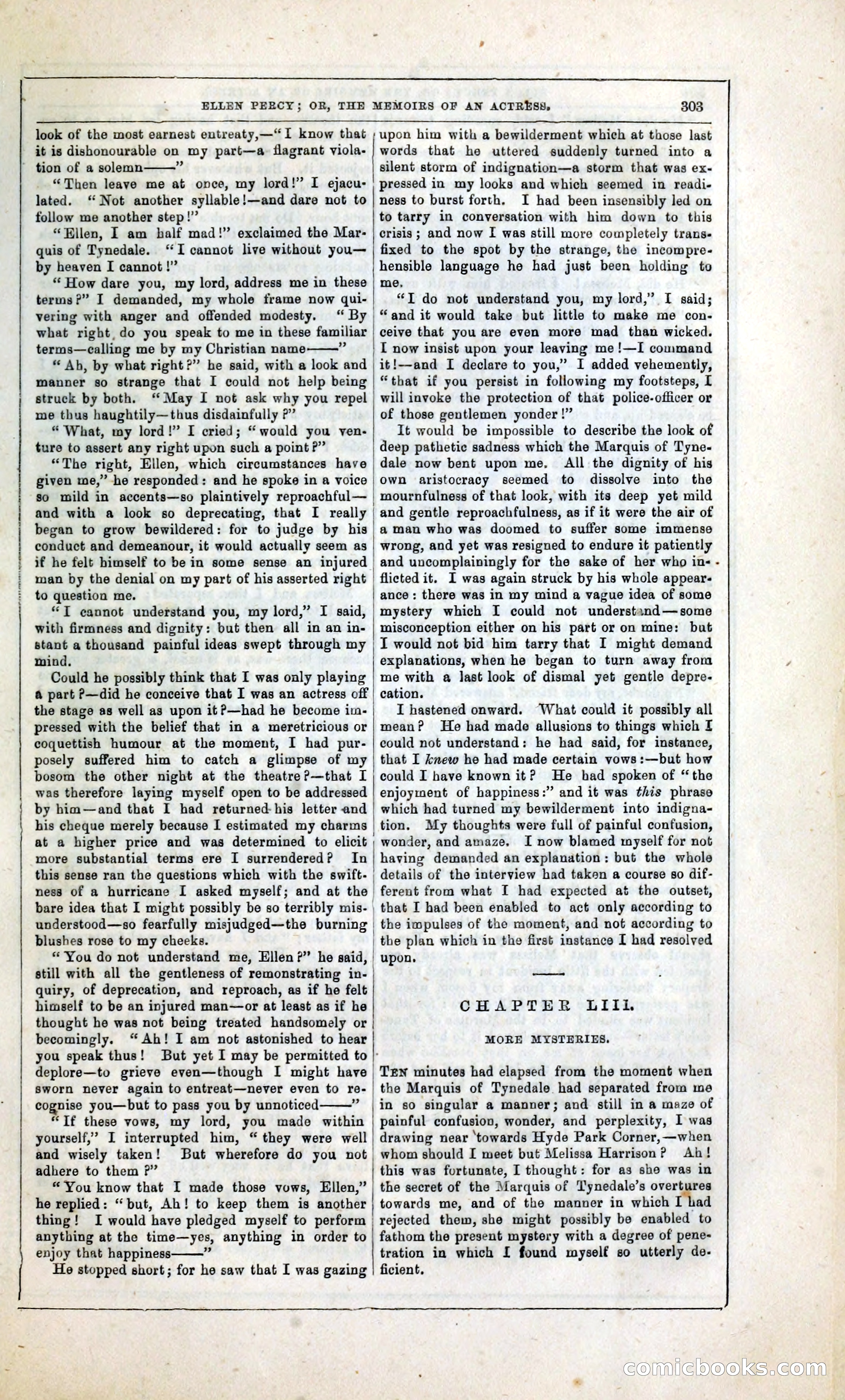 Ellen Percy; or, The Memoirs of an Actress — page 316 of 399