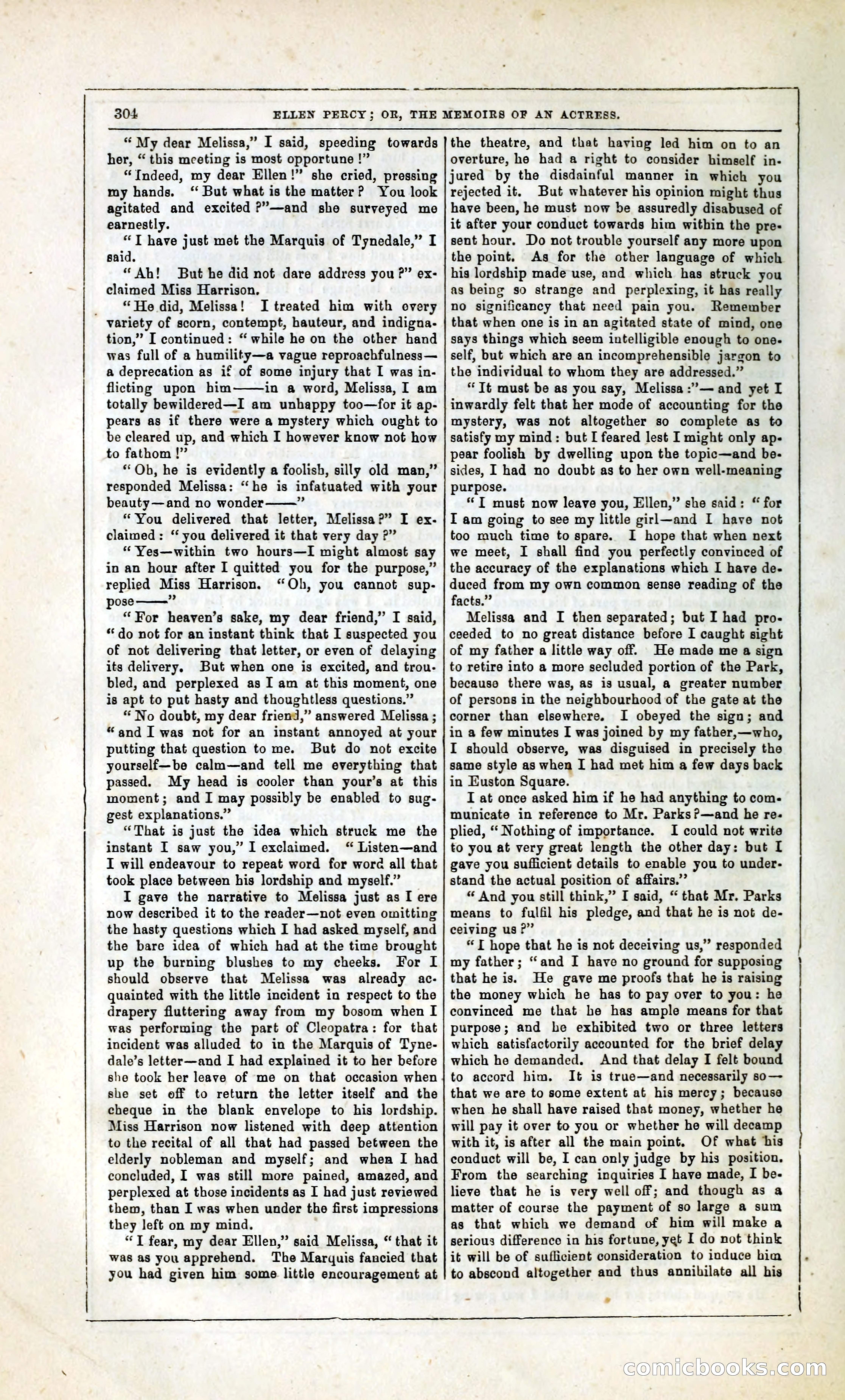 Ellen Percy; or, The Memoirs of an Actress — page 317 of 399