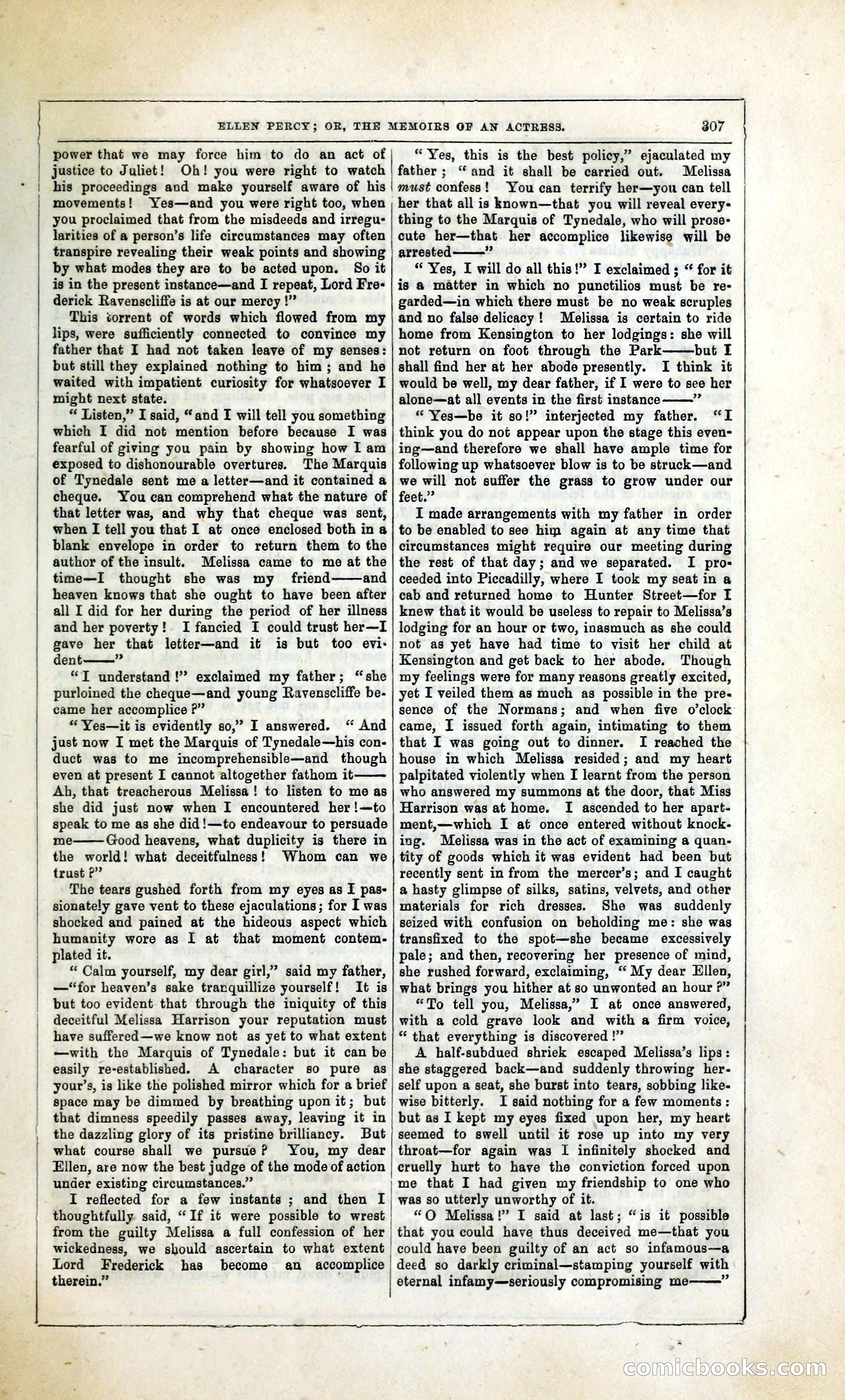 Ellen Percy; or, The Memoirs of an Actress — page 320 of 399