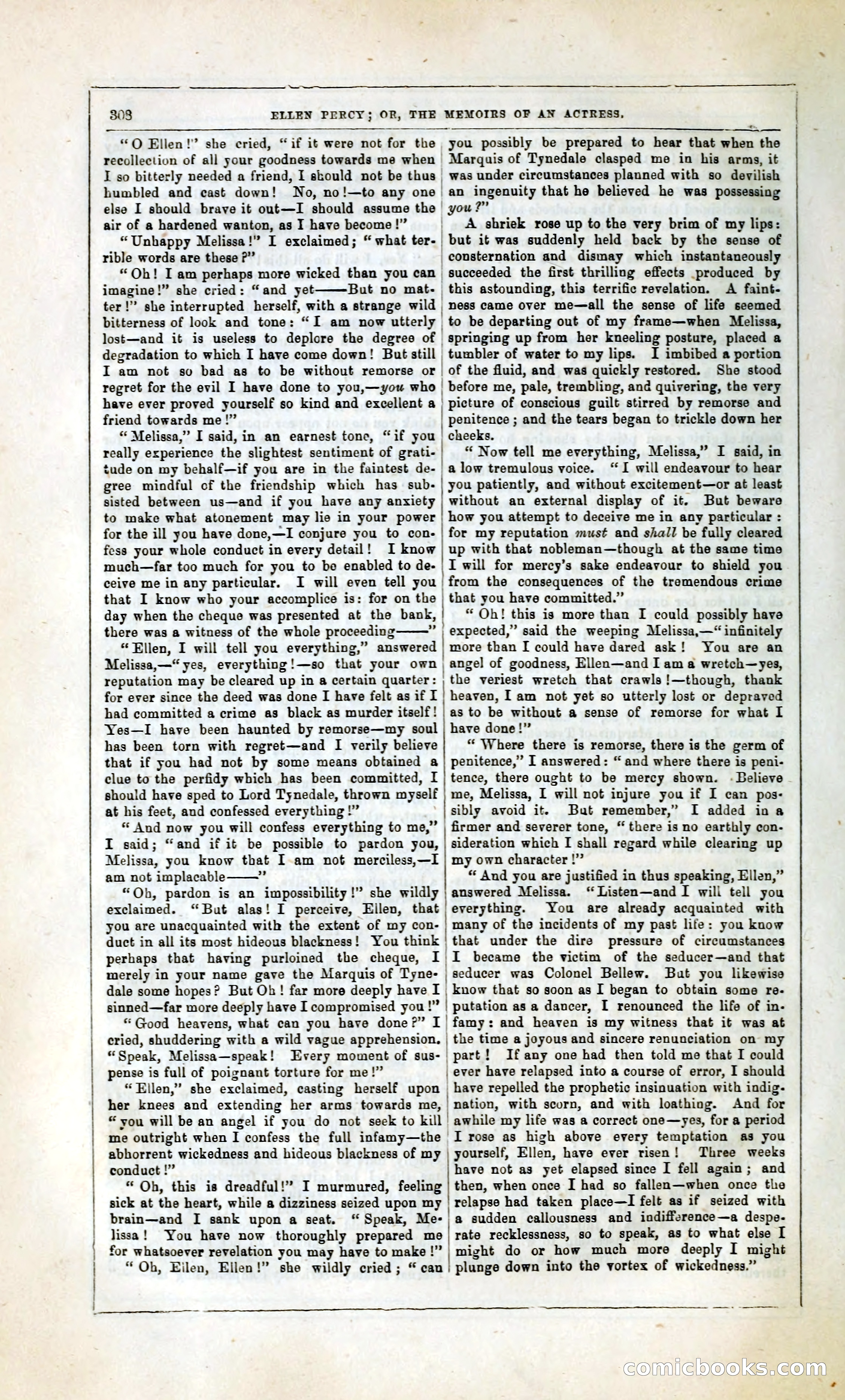 Ellen Percy; or, The Memoirs of an Actress — page 321 of 399