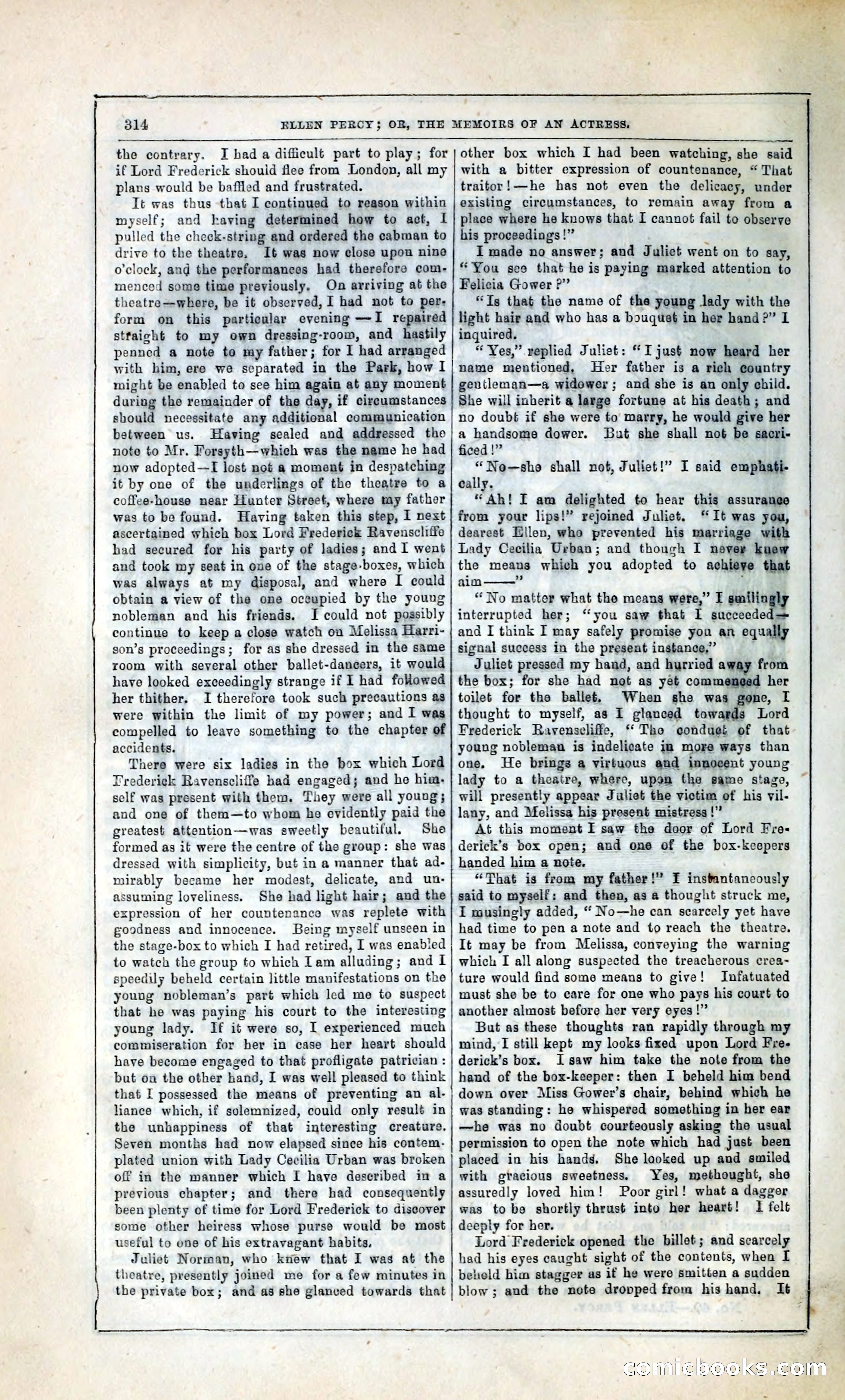 Ellen Percy; or, The Memoirs of an Actress — page 327 of 399