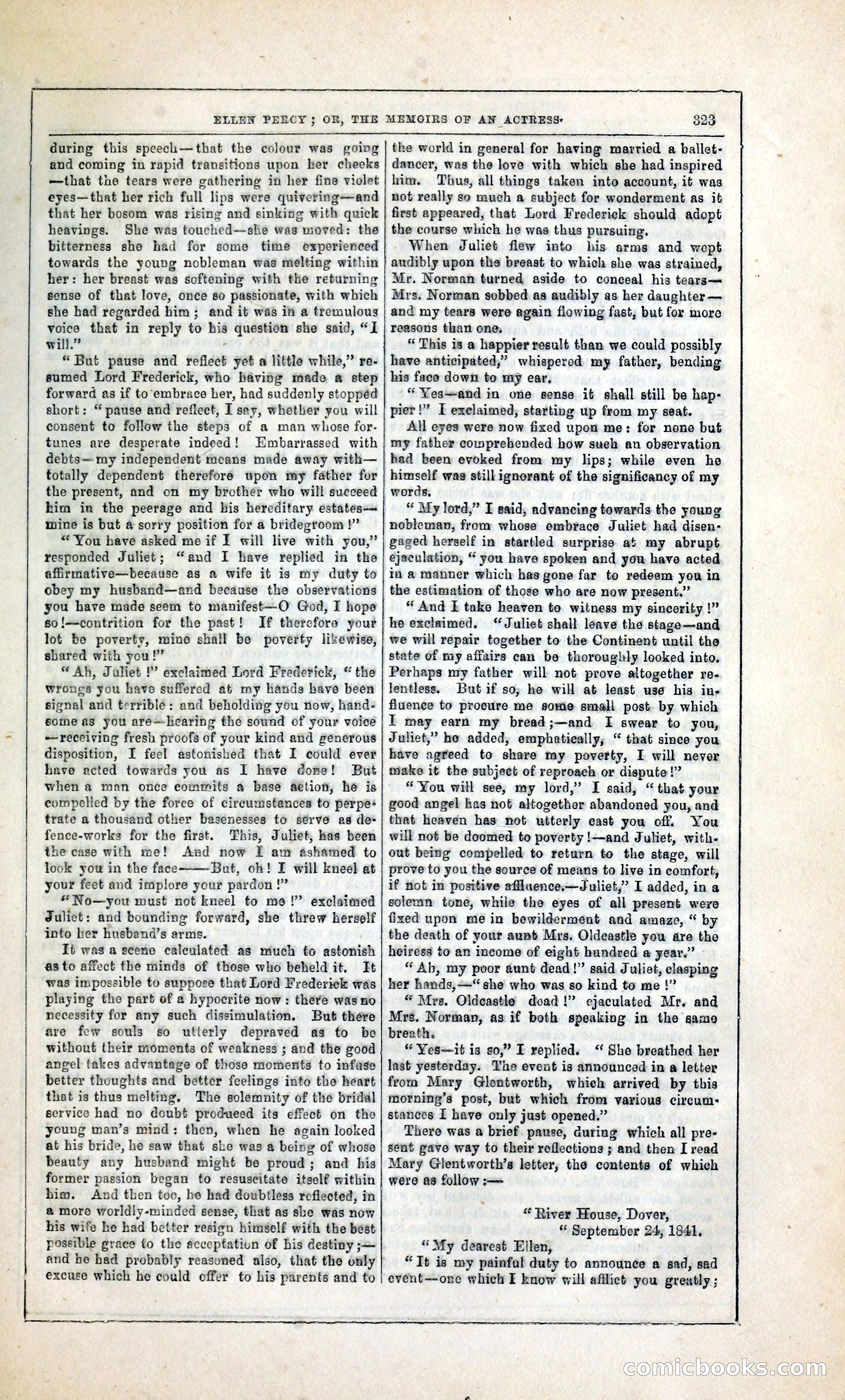 Ellen Percy; or, The Memoirs of an Actress — page 336 of 399