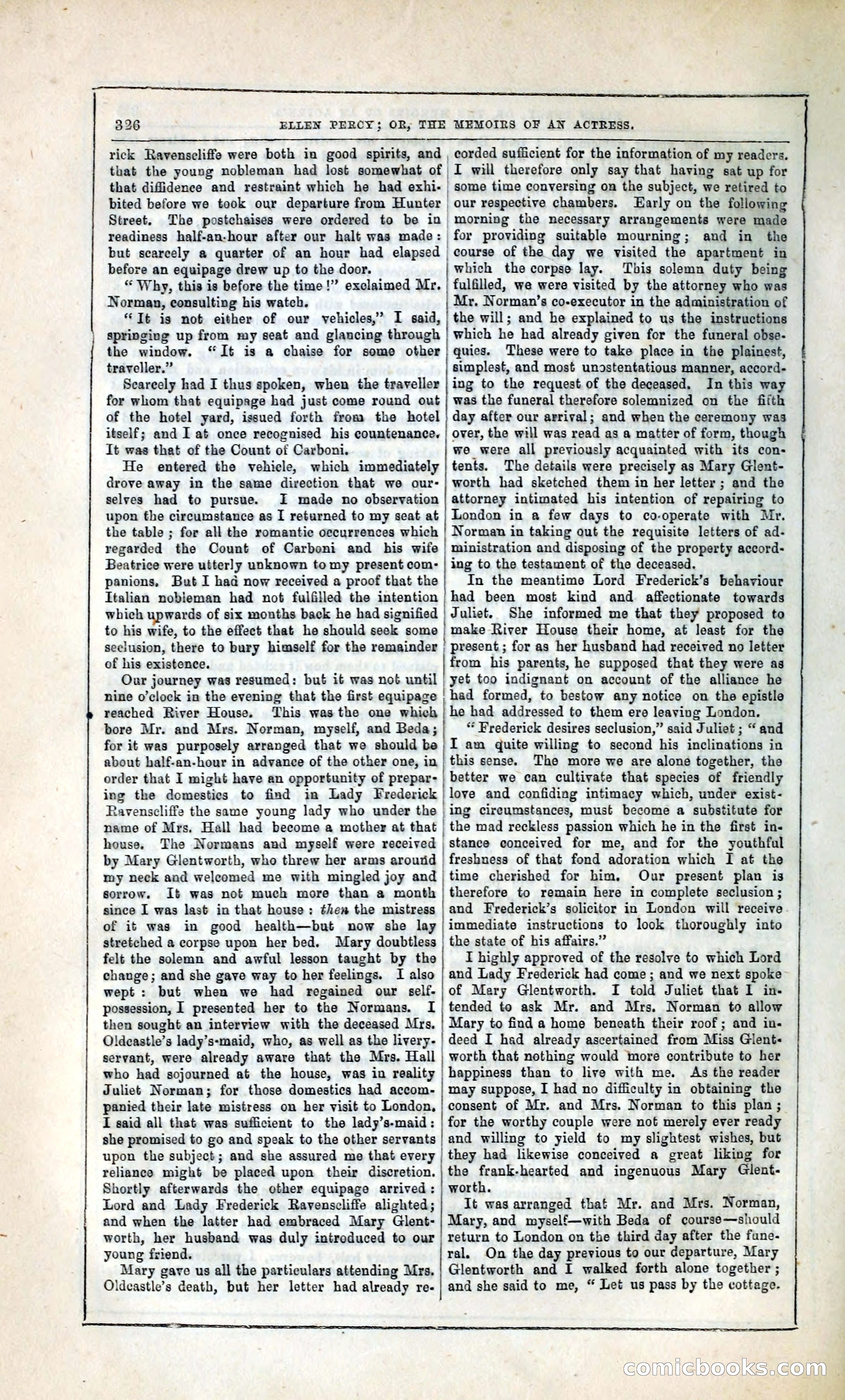Ellen Percy; or, The Memoirs of an Actress — page 339 of 399