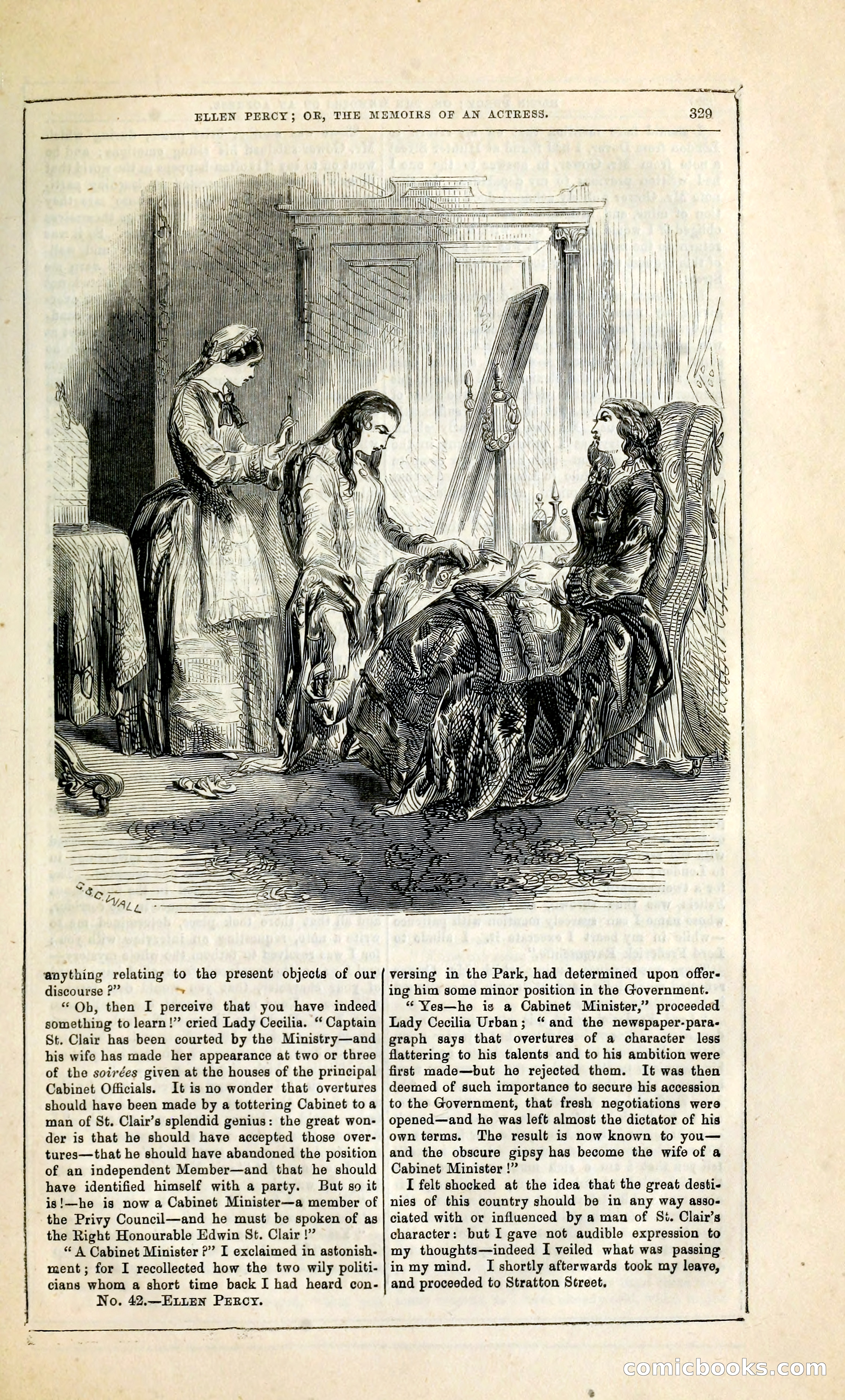Ellen Percy; or, The Memoirs of an Actress — page 342 of 399
