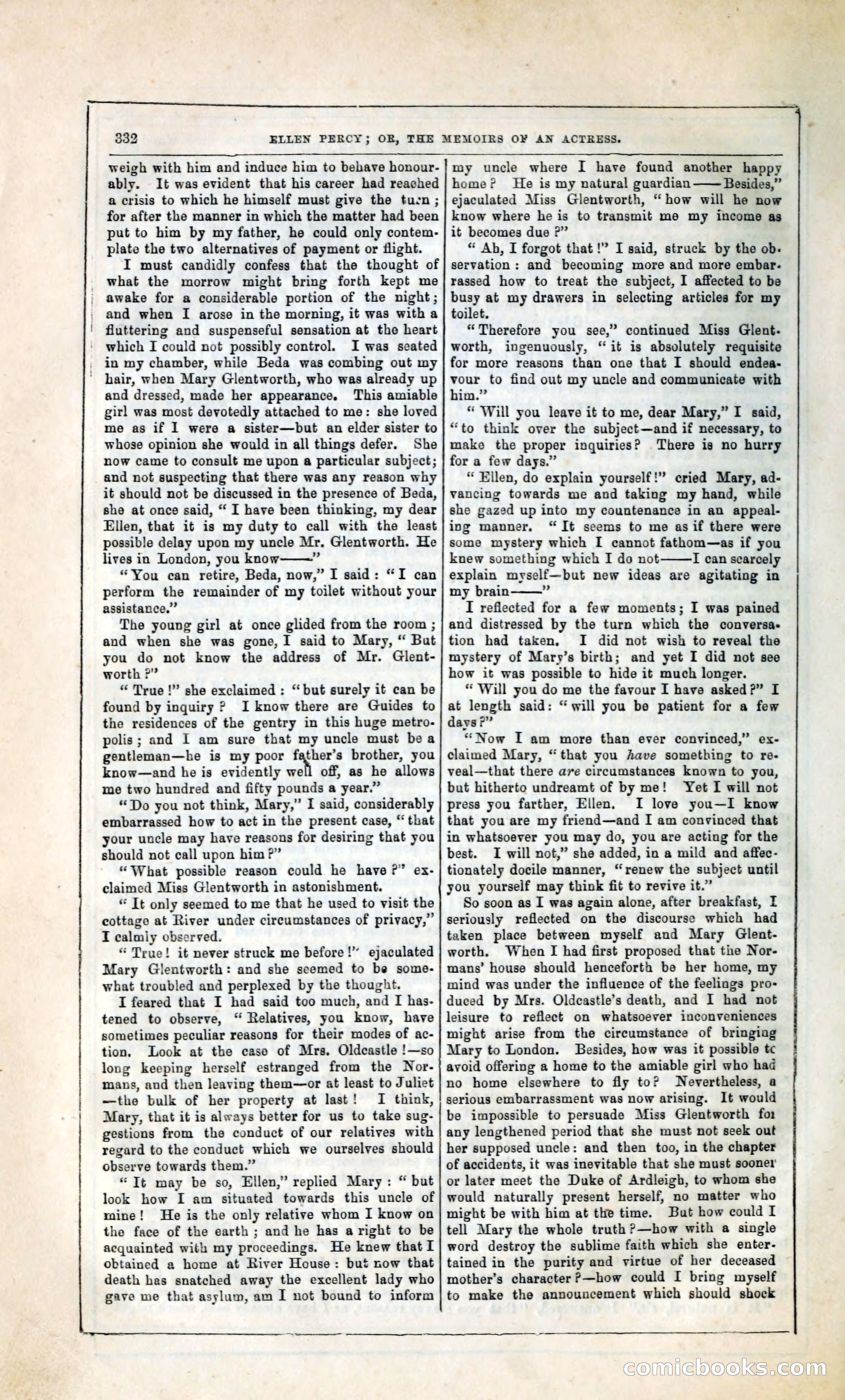 Ellen Percy; or, The Memoirs of an Actress — page 345 of 399
