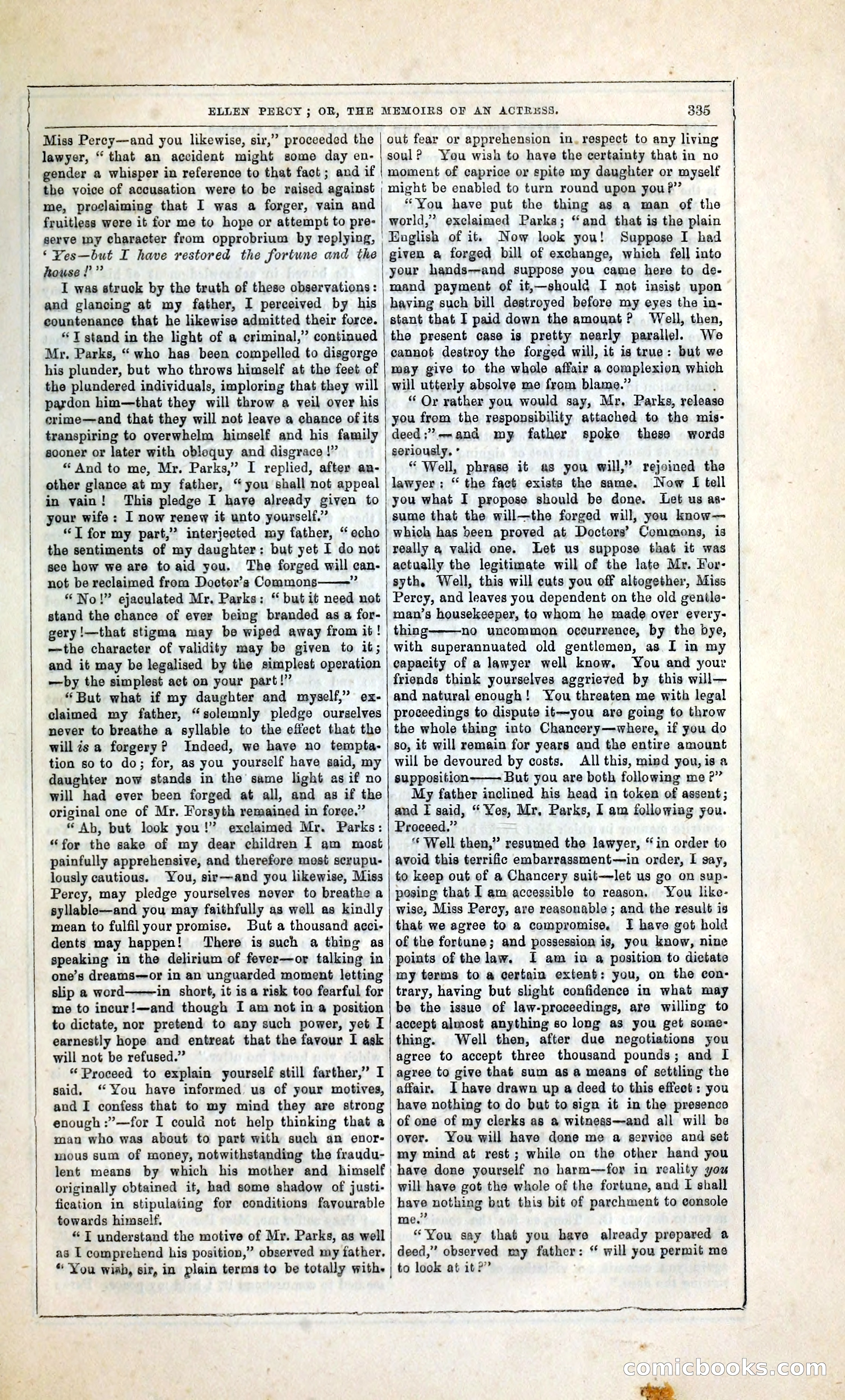 Ellen Percy; or, The Memoirs of an Actress — page 348 of 399