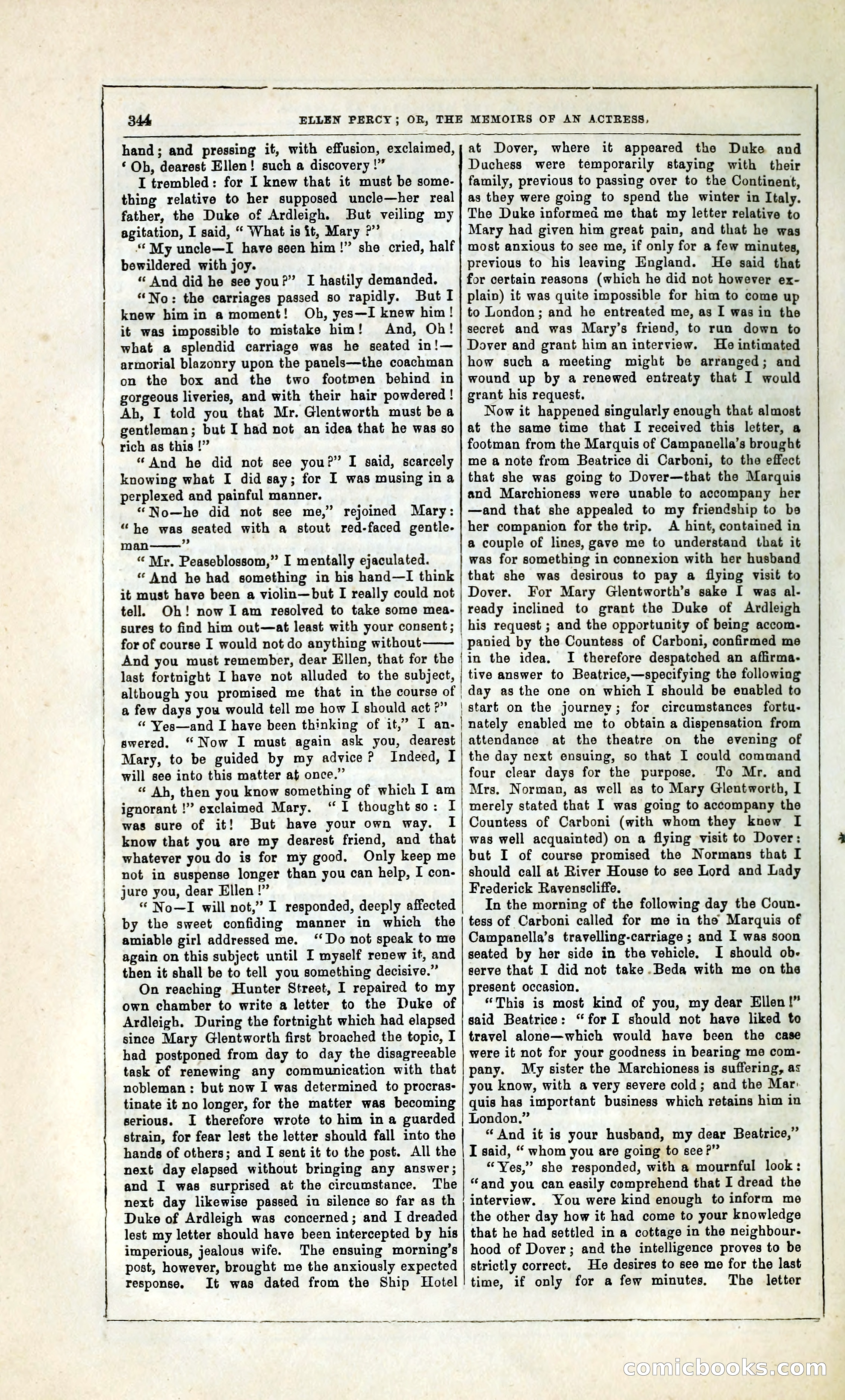Ellen Percy; or, The Memoirs of an Actress — page 357 of 399