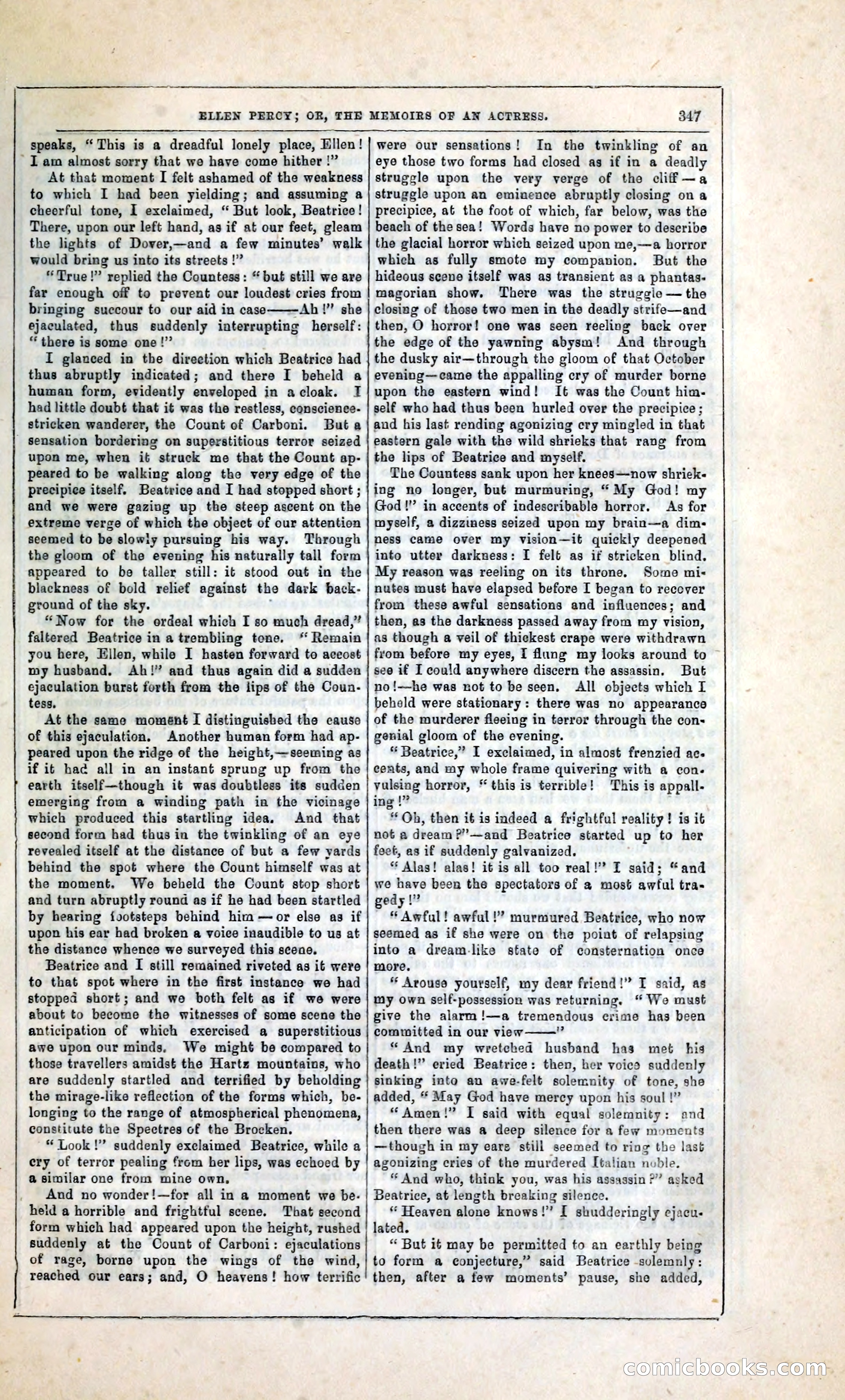 Ellen Percy; or, The Memoirs of an Actress — page 360 of 399
