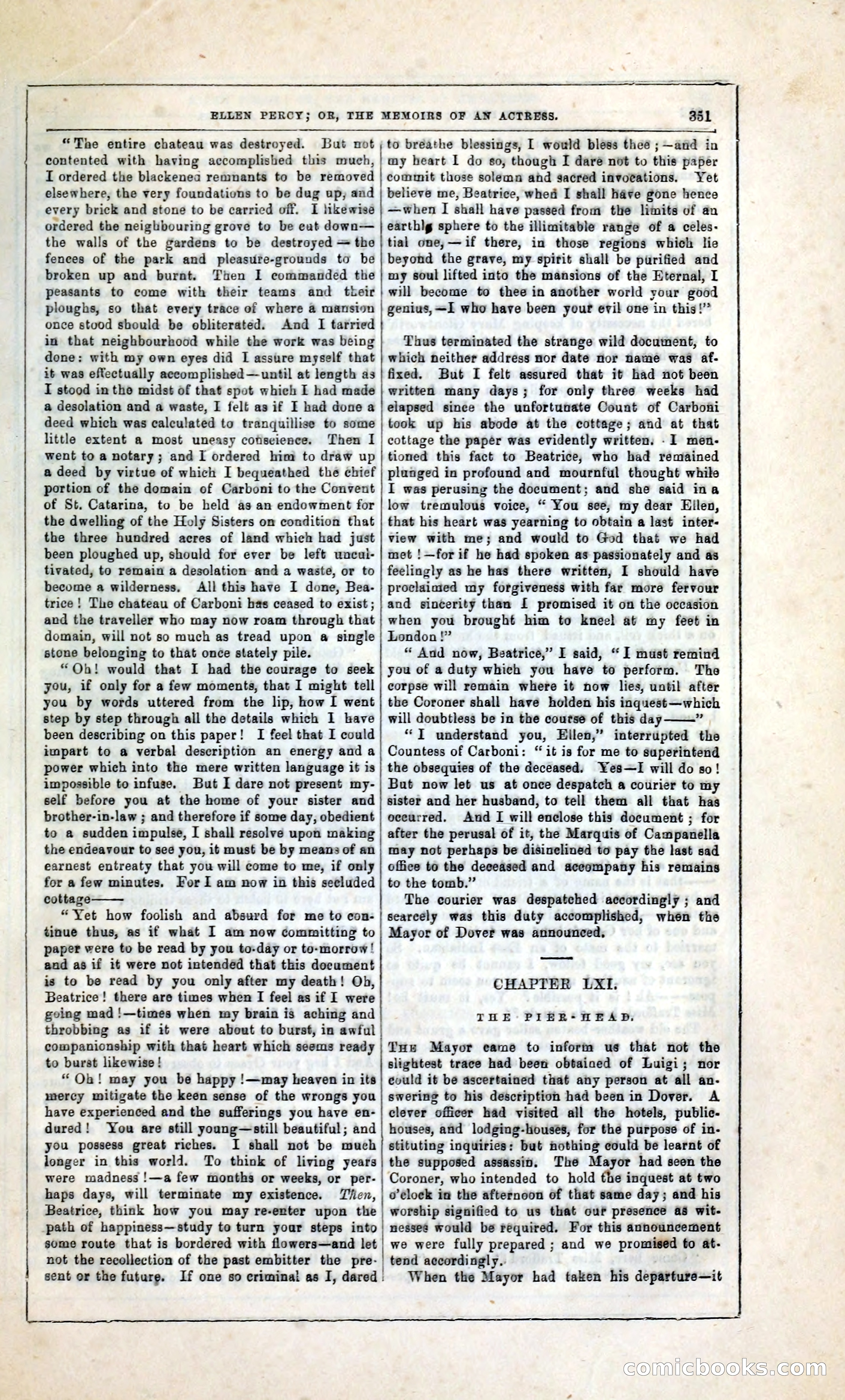 Ellen Percy; or, The Memoirs of an Actress — page 364 of 399