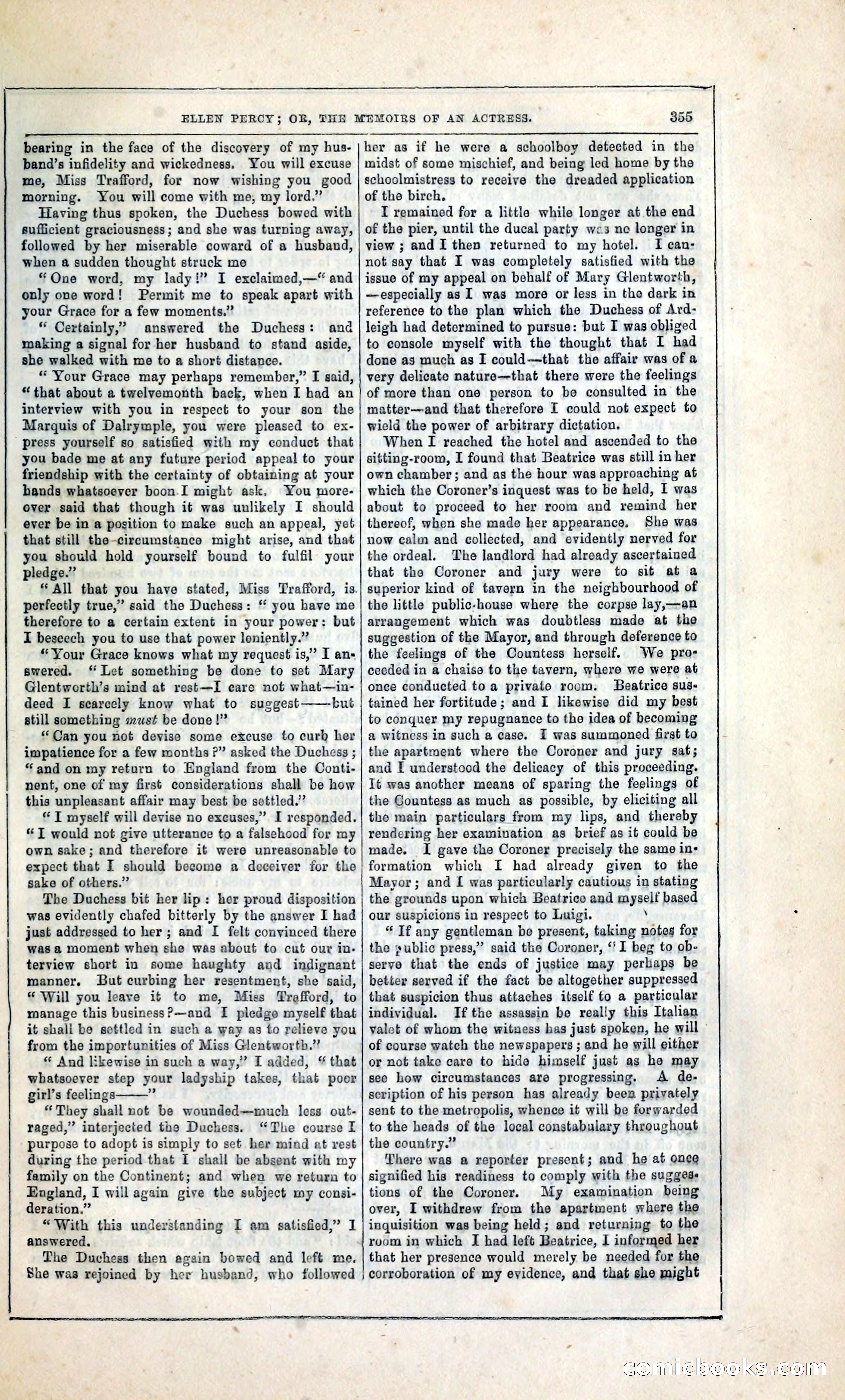 Ellen Percy; or, The Memoirs of an Actress — page 368 of 399
