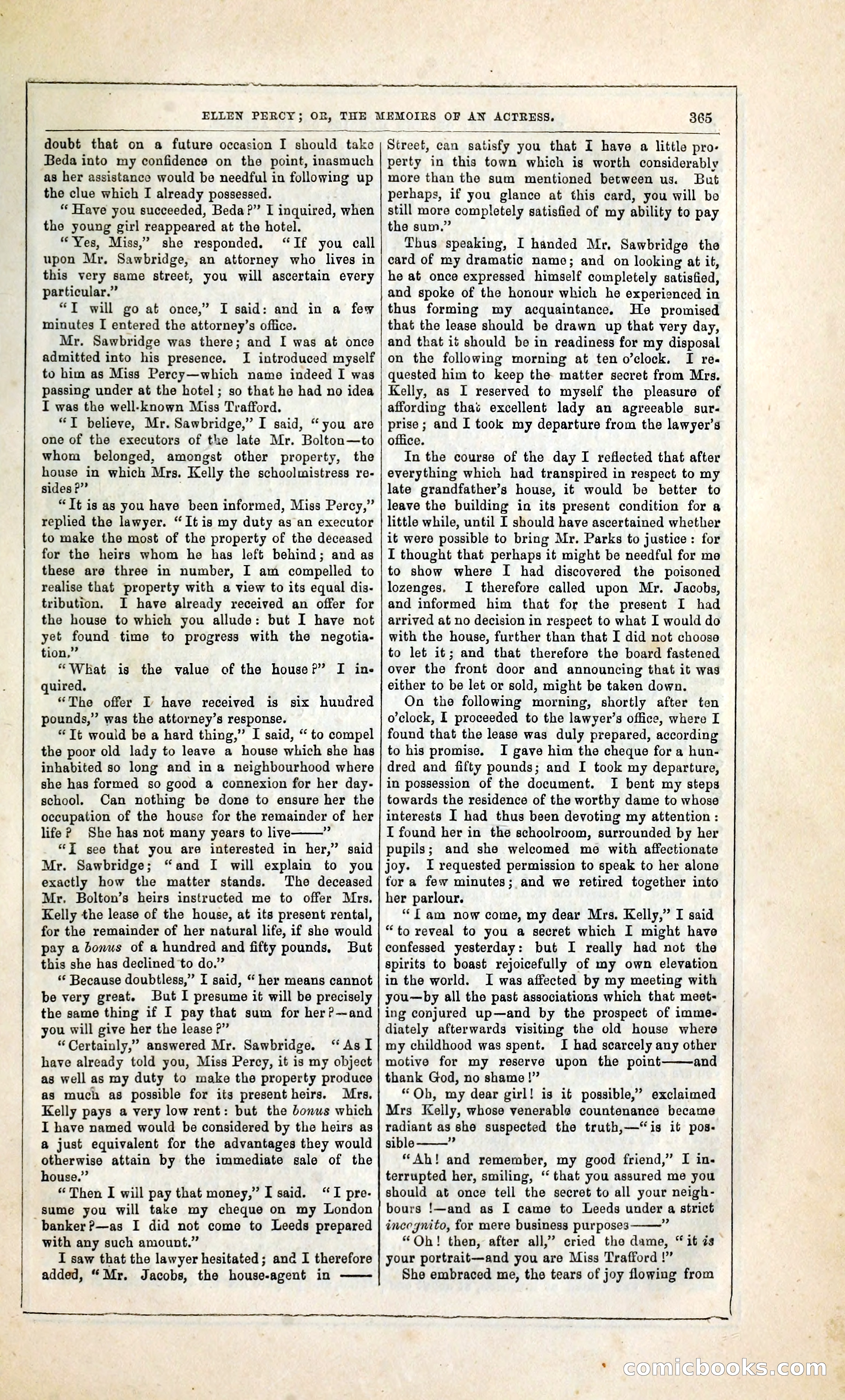 Ellen Percy; or, The Memoirs of an Actress — page 378 of 399
