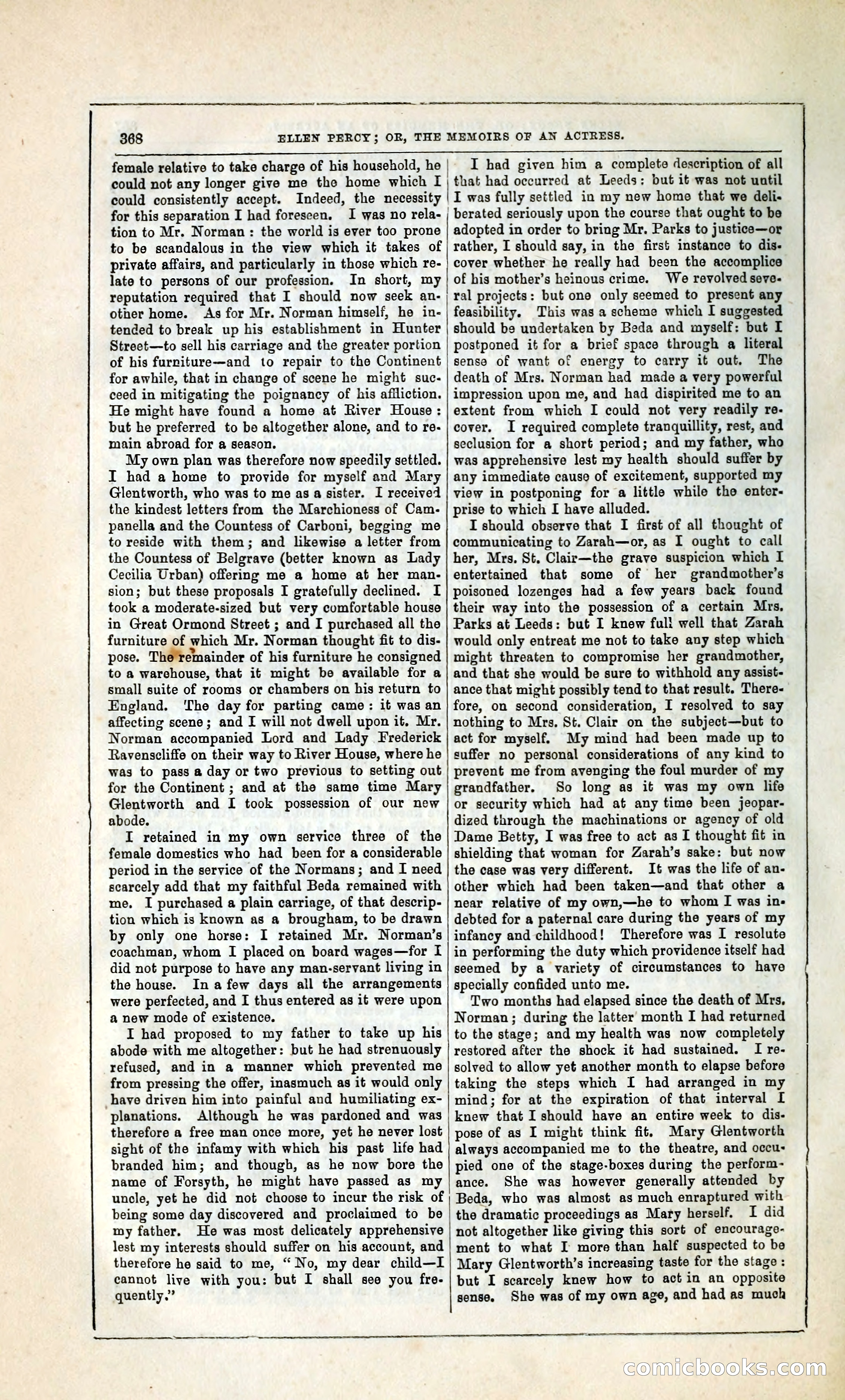Ellen Percy; or, The Memoirs of an Actress — page 381 of 399
