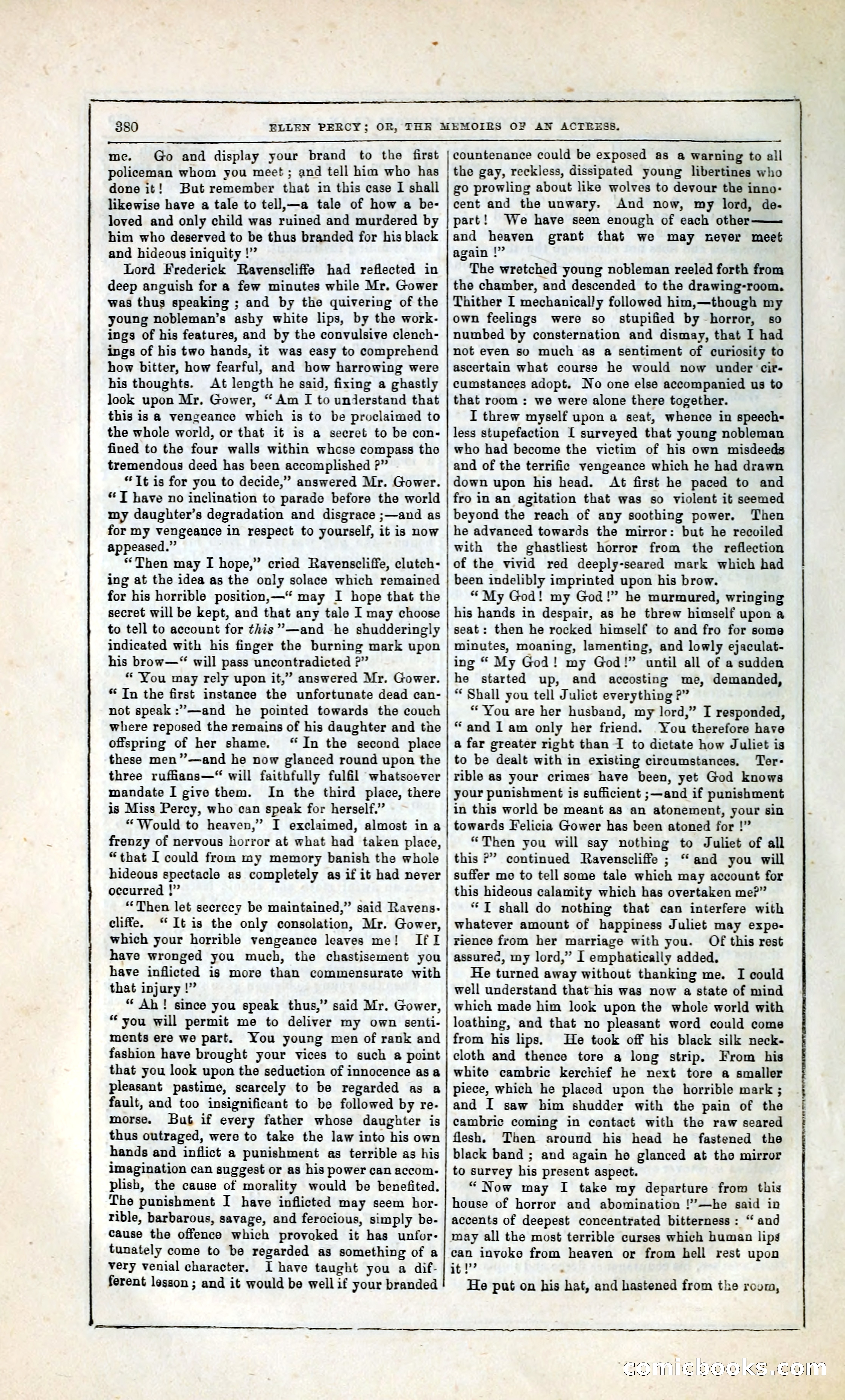Ellen Percy; or, The Memoirs of an Actress — page 393 of 399