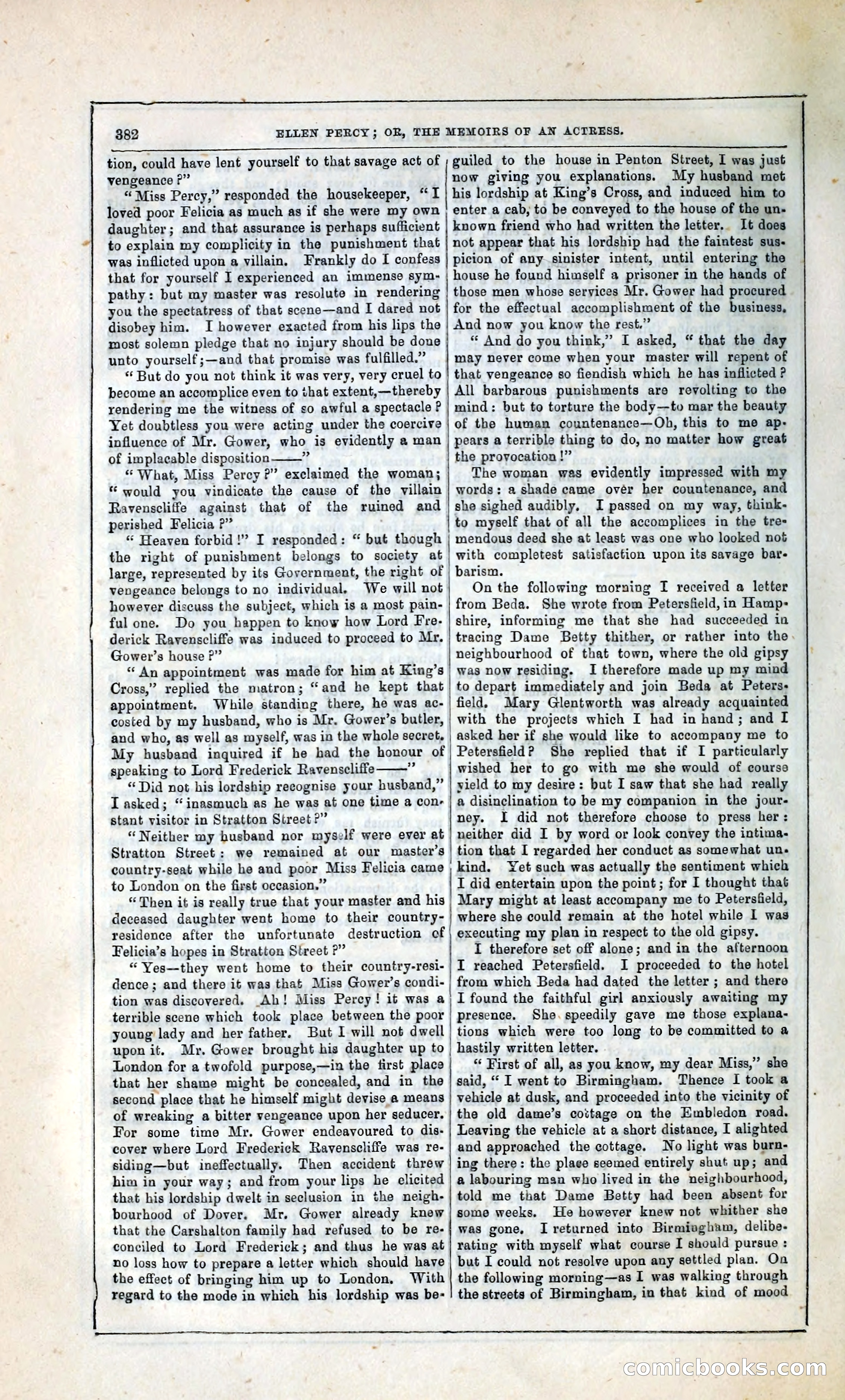 Ellen Percy; or, The Memoirs of an Actress — page 395 of 399