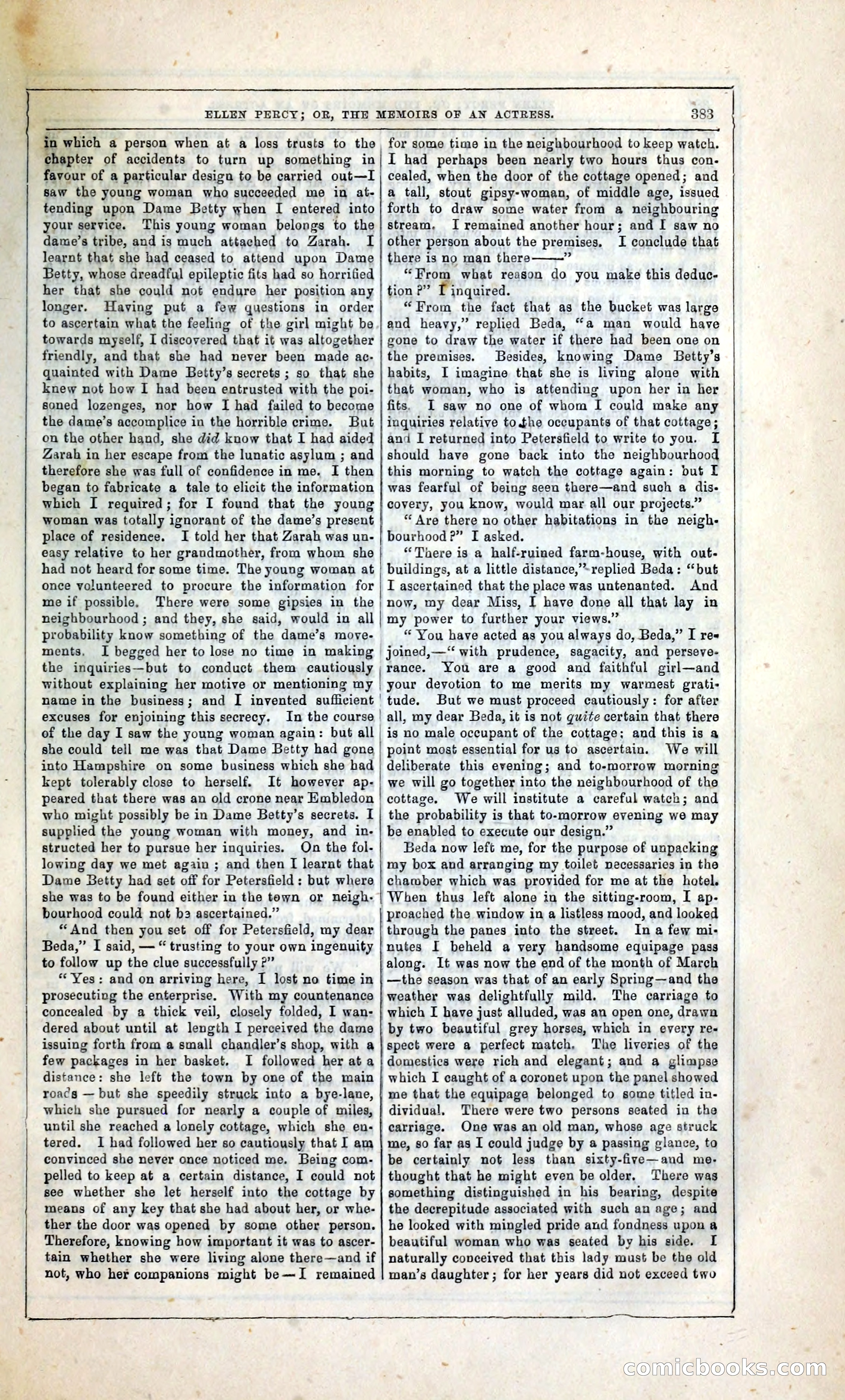 Ellen Percy; or, The Memoirs of an Actress — page 396 of 399