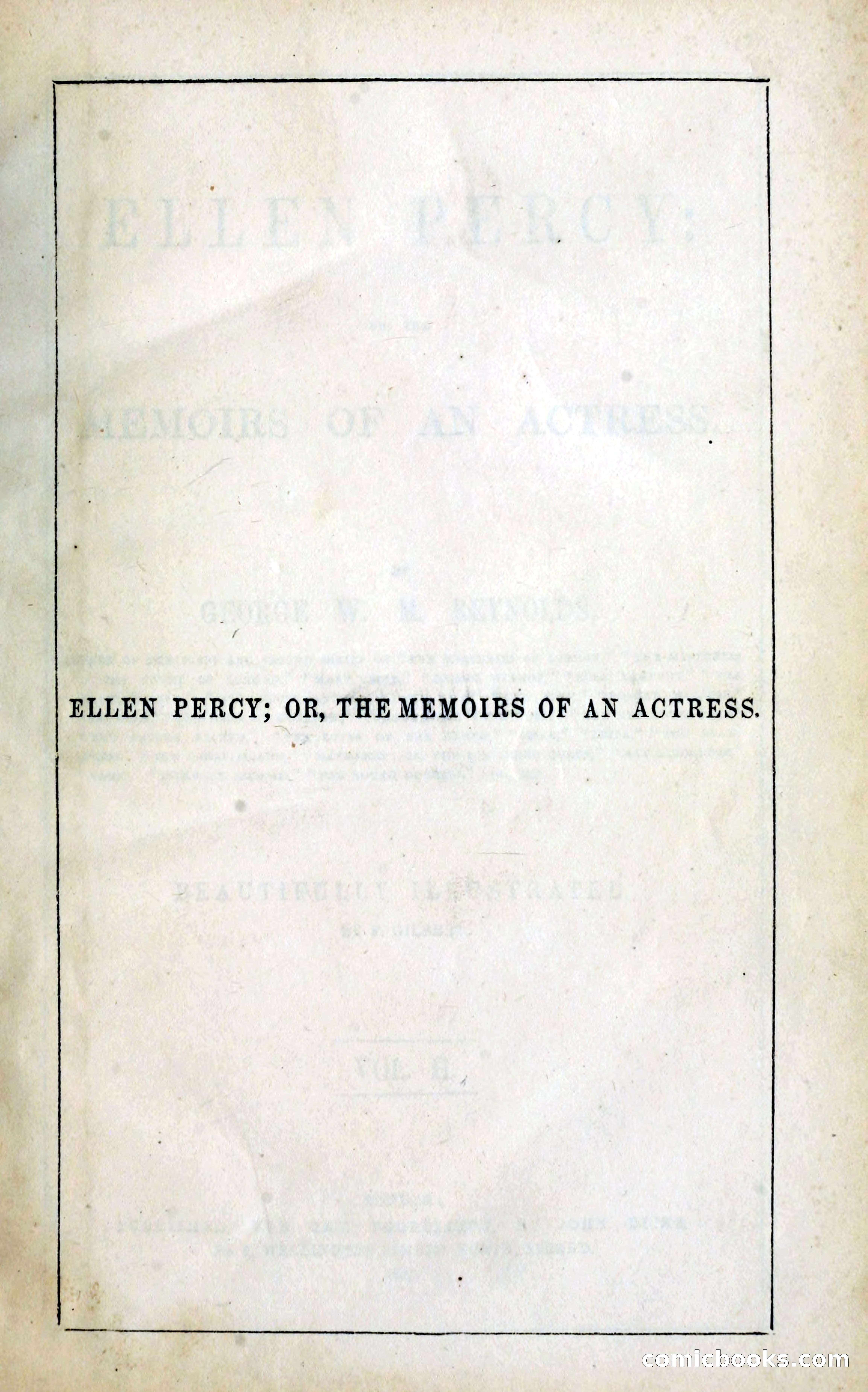 Ellen Percy; or, The Memoirs of an Actress — page 6 of 399