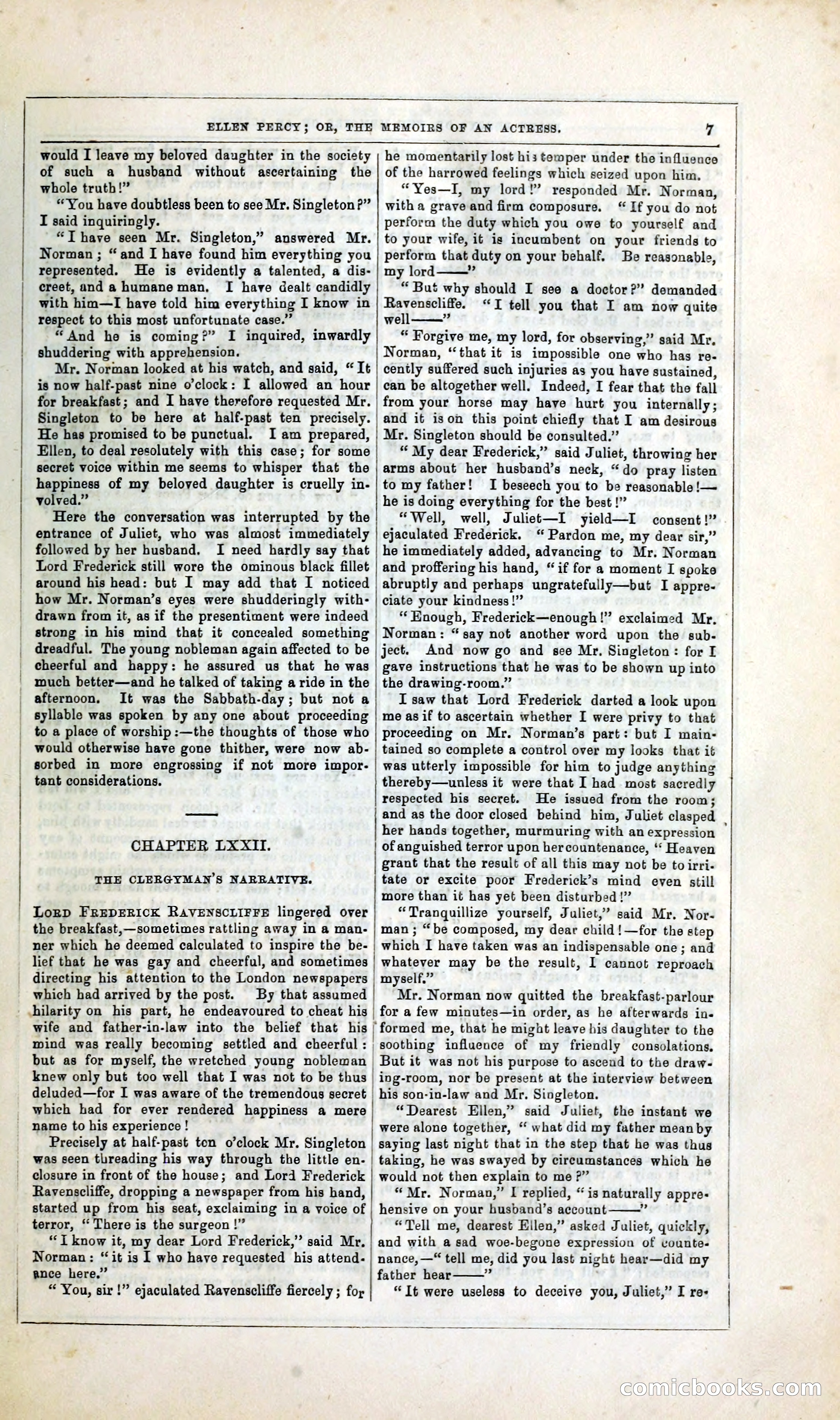 Ellen Percy; or, The Memoirs of an Actress — page 20 of 399
