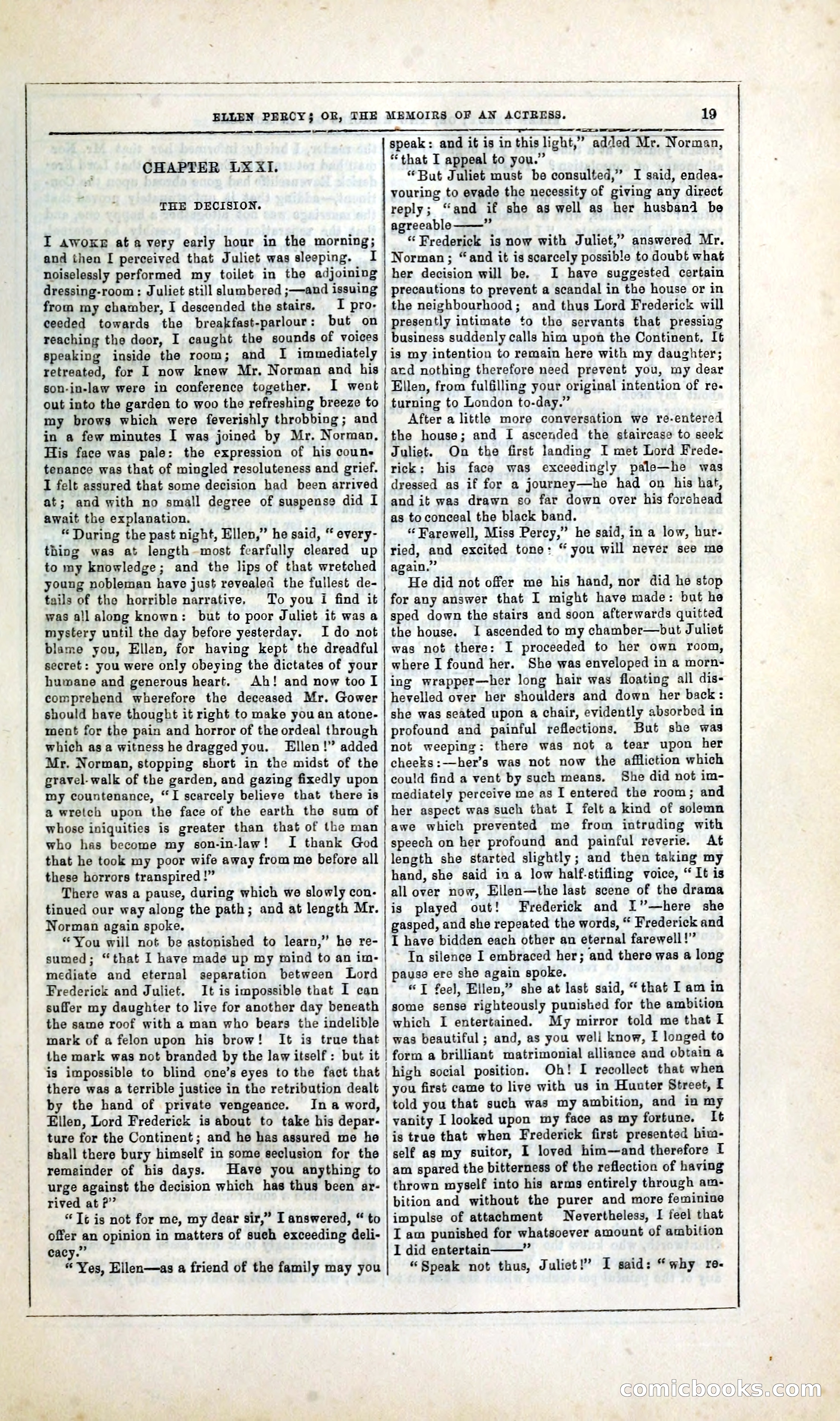 Ellen Percy; or, The Memoirs of an Actress — page 32 of 399