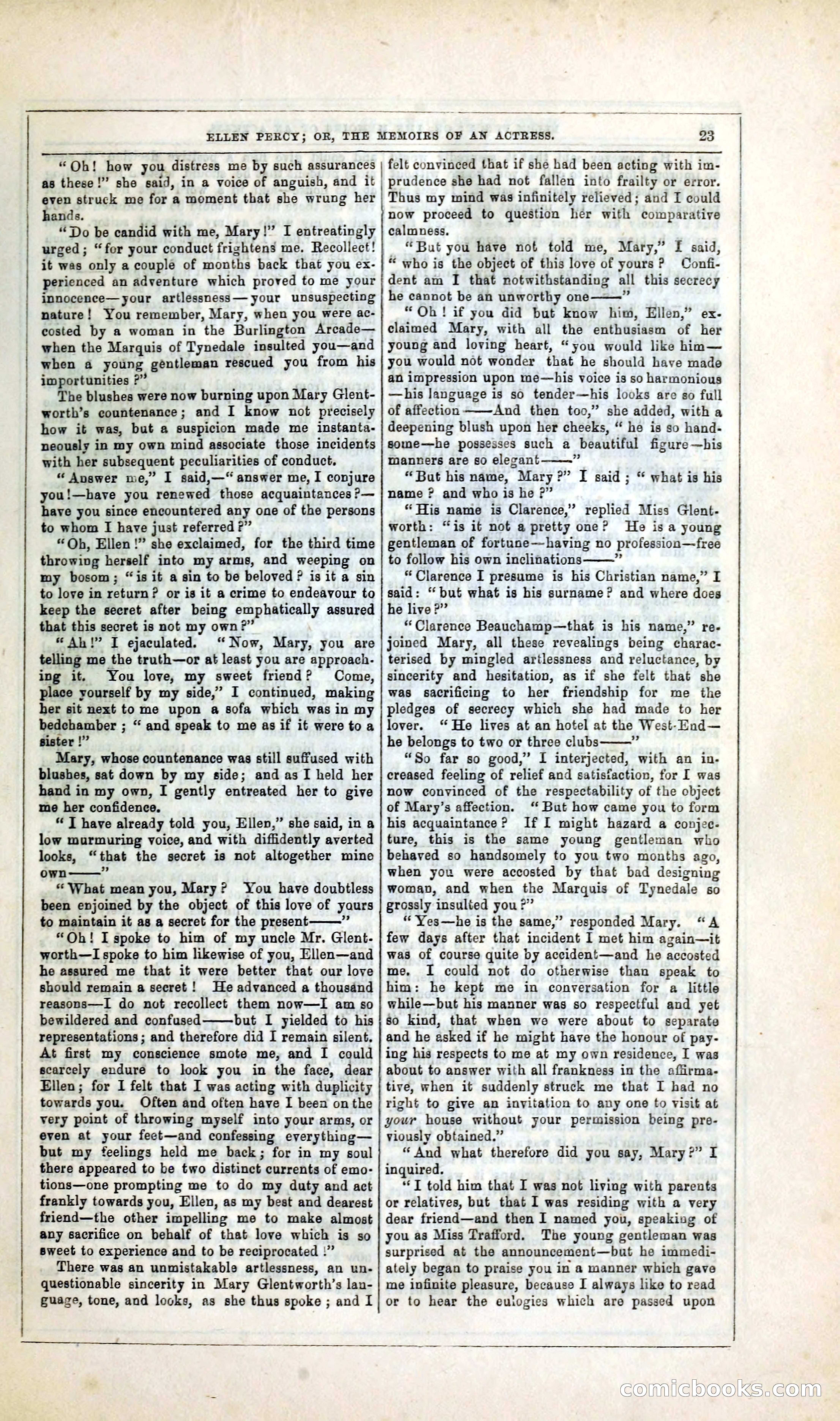 Ellen Percy; or, The Memoirs of an Actress — page 36 of 399