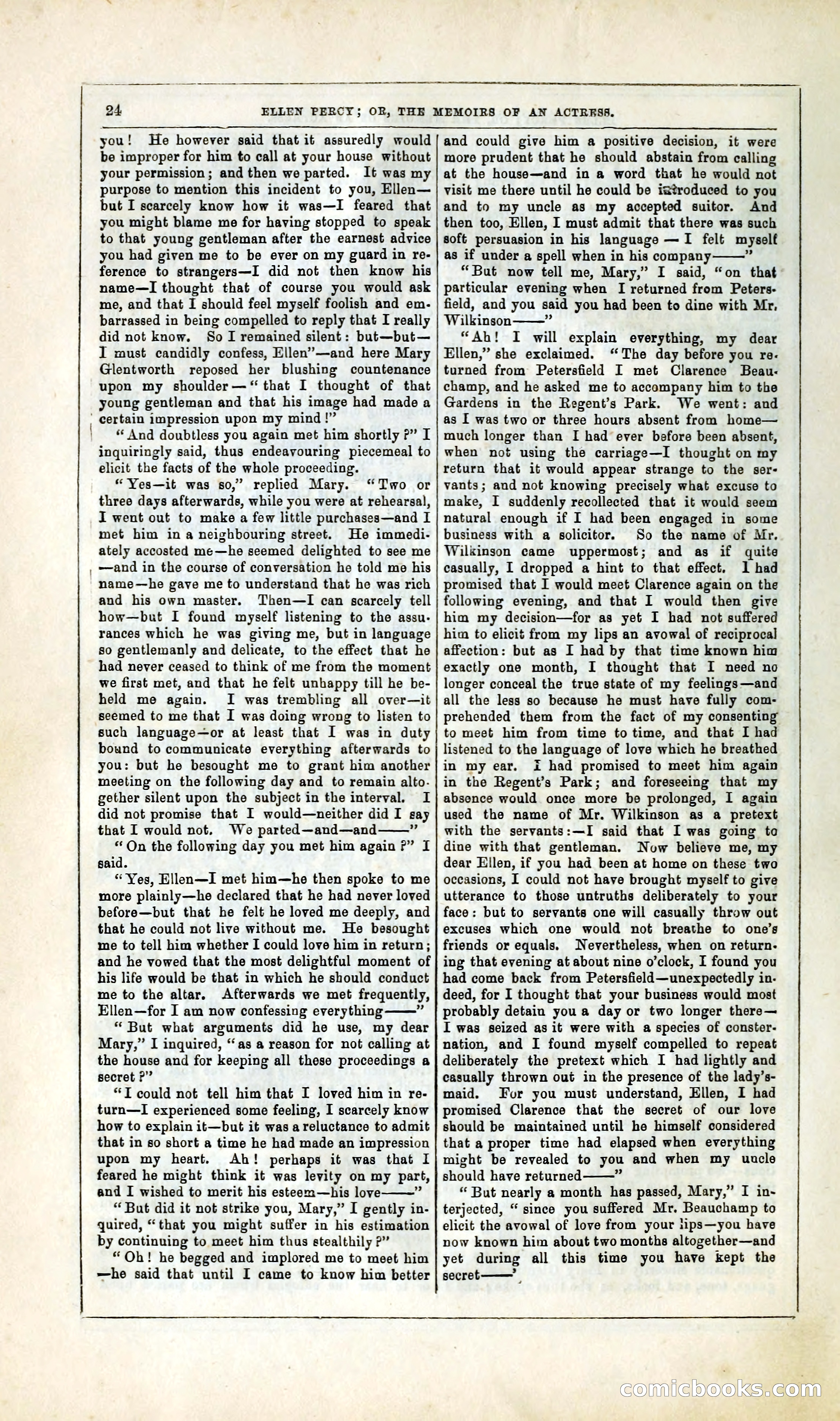 Ellen Percy; or, The Memoirs of an Actress — page 37 of 399