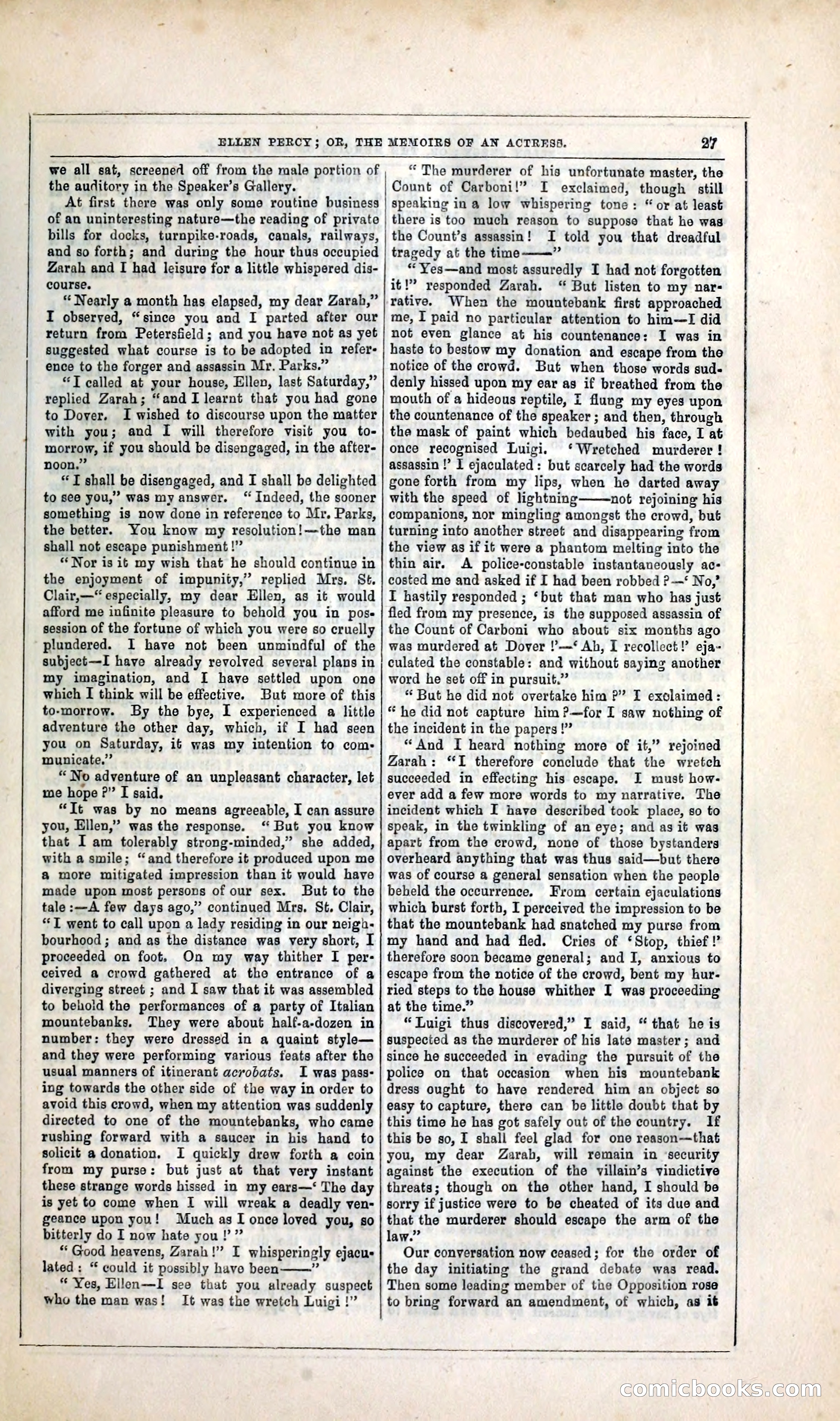 Ellen Percy; or, The Memoirs of an Actress — page 40 of 399