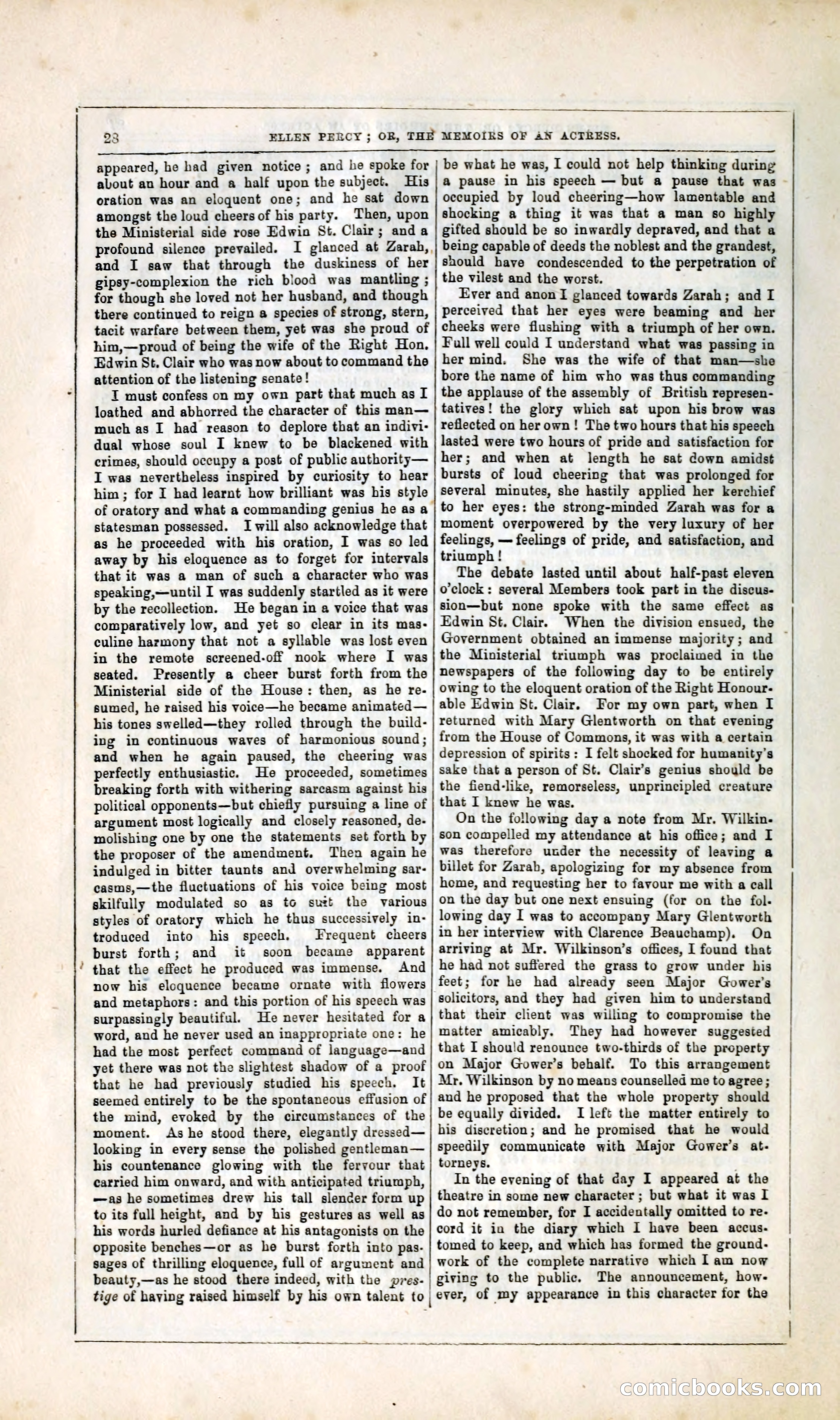 Ellen Percy; or, The Memoirs of an Actress — page 41 of 399
