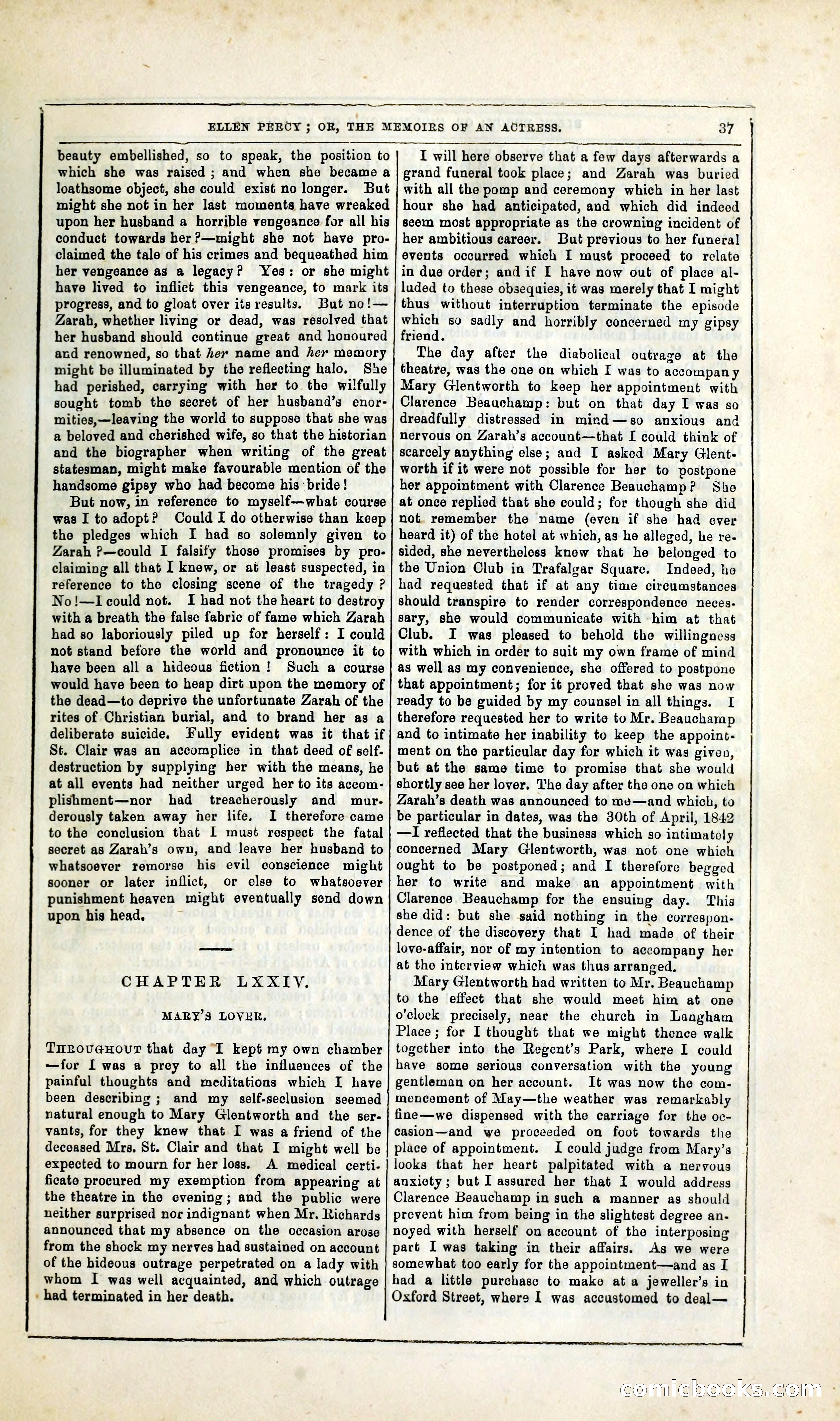 Ellen Percy; or, The Memoirs of an Actress — page 50 of 399