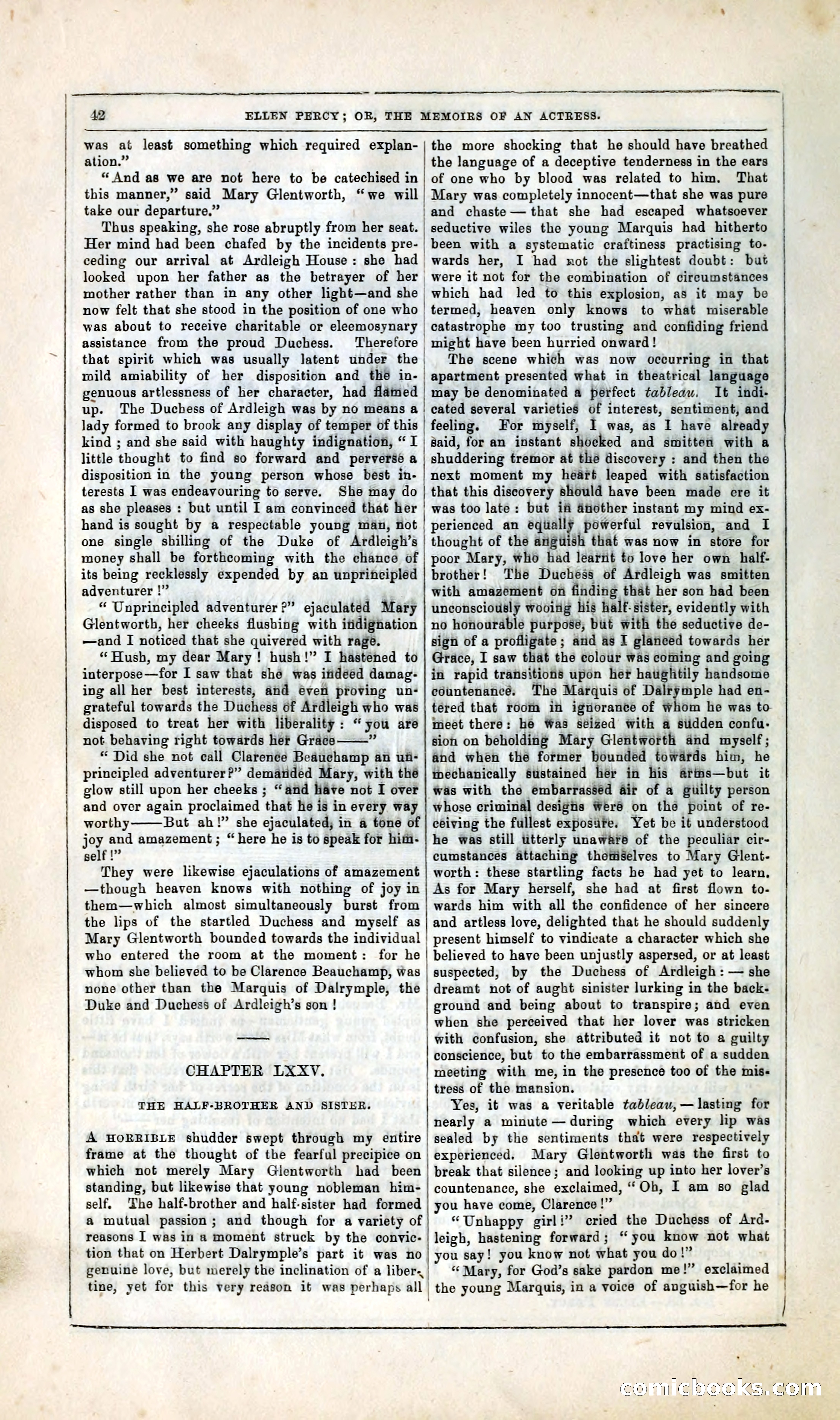 Ellen Percy; or, The Memoirs of an Actress — page 55 of 399