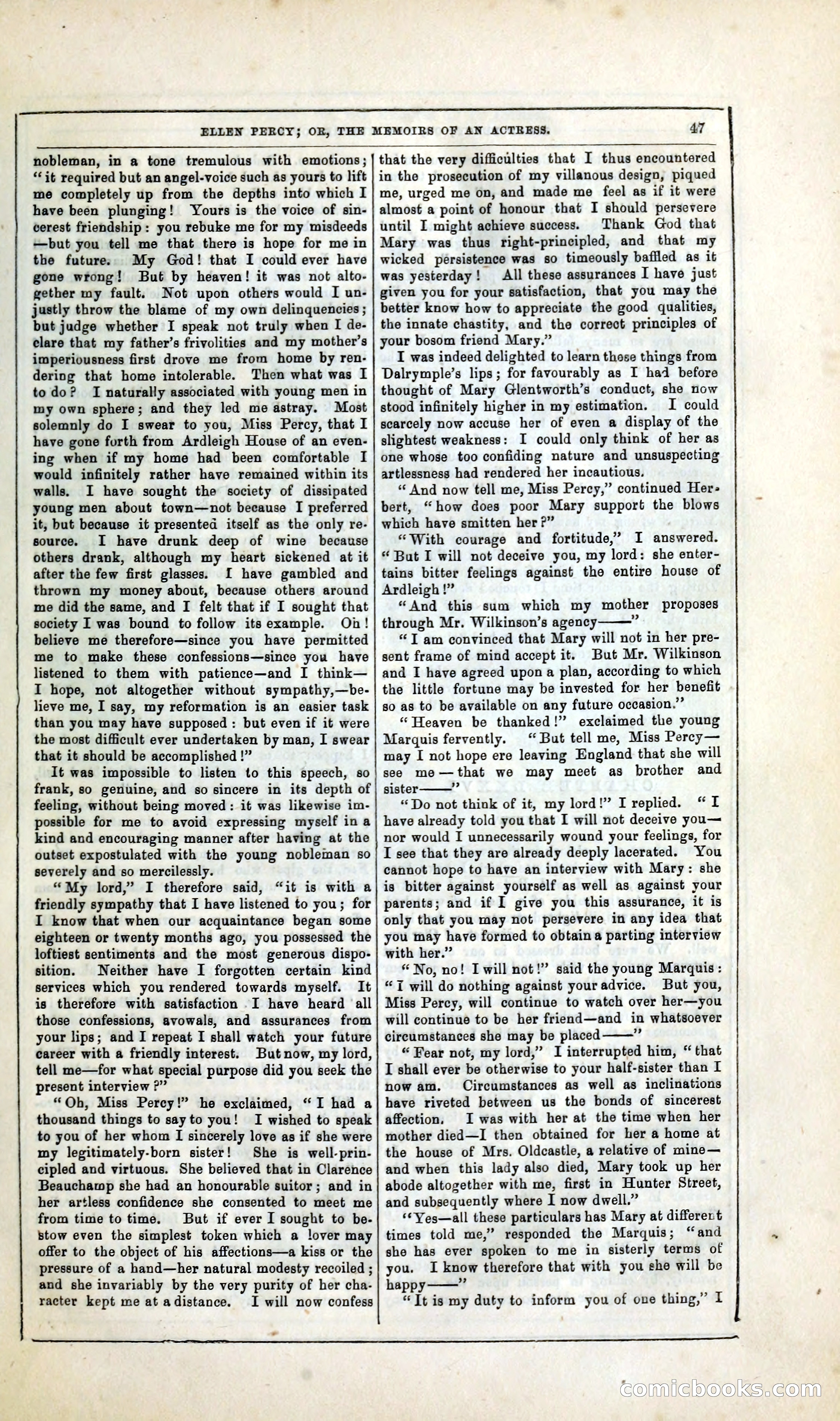 Ellen Percy; or, The Memoirs of an Actress — page 60 of 399