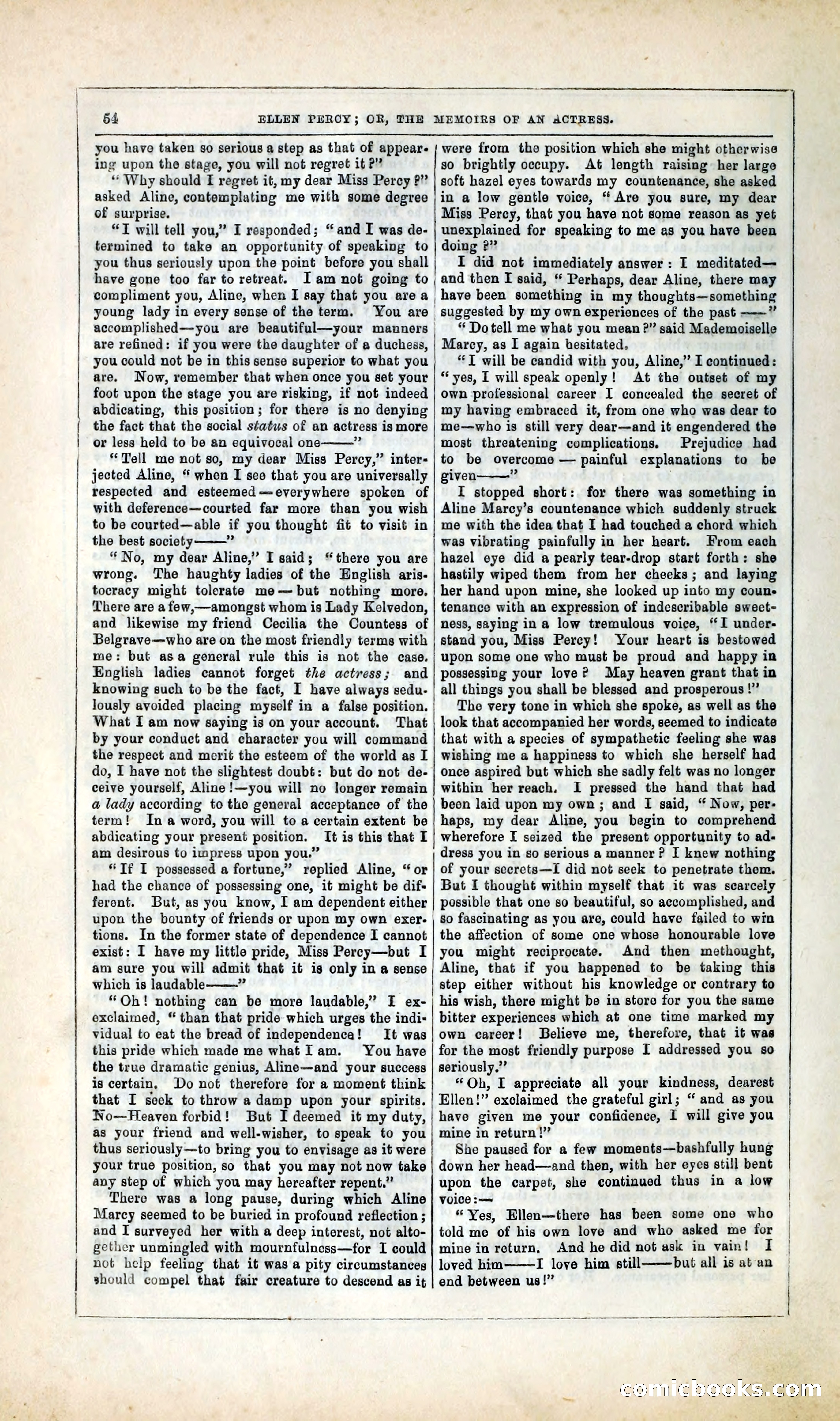 Ellen Percy; or, The Memoirs of an Actress — page 67 of 399