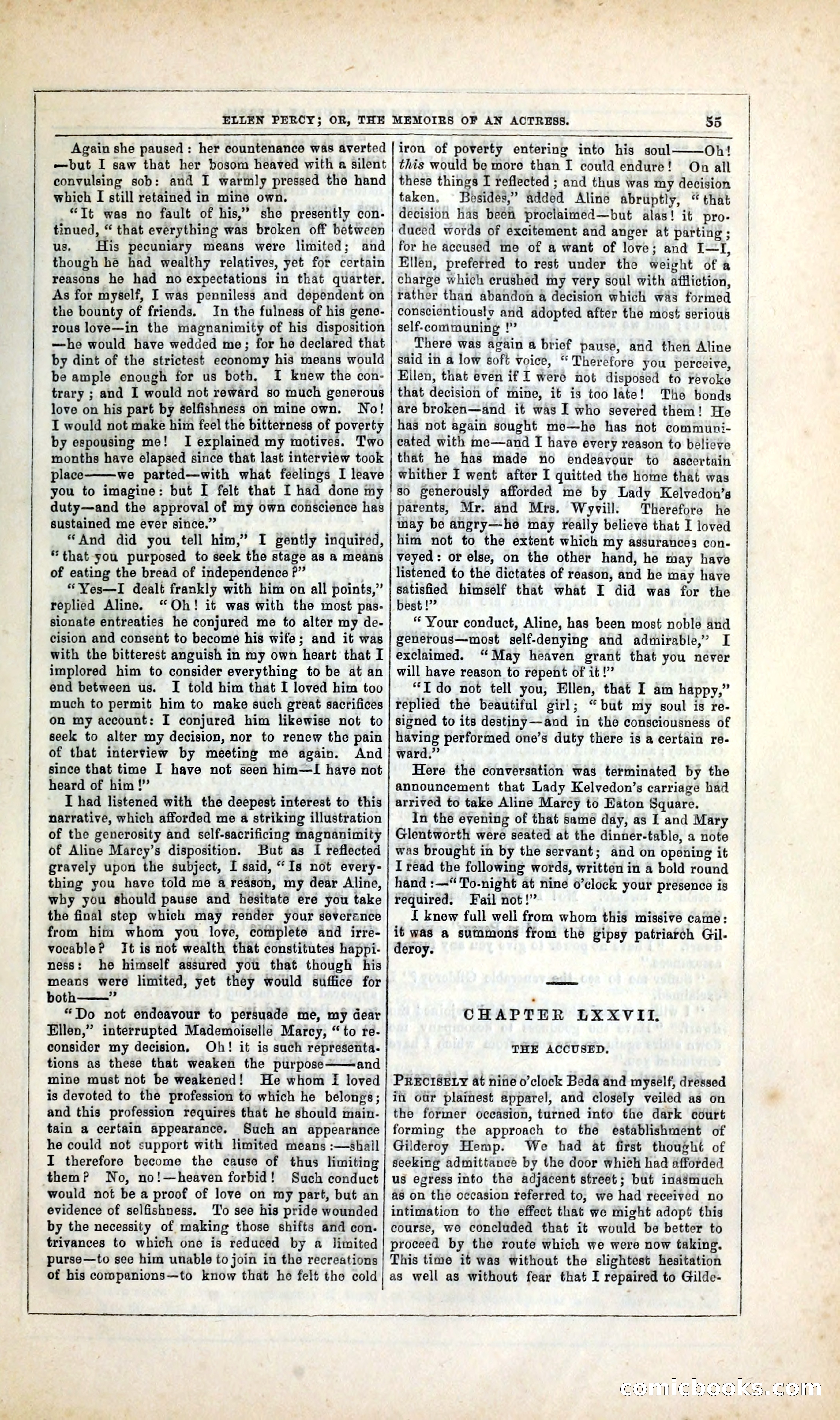 Ellen Percy; or, The Memoirs of an Actress — page 68 of 399
