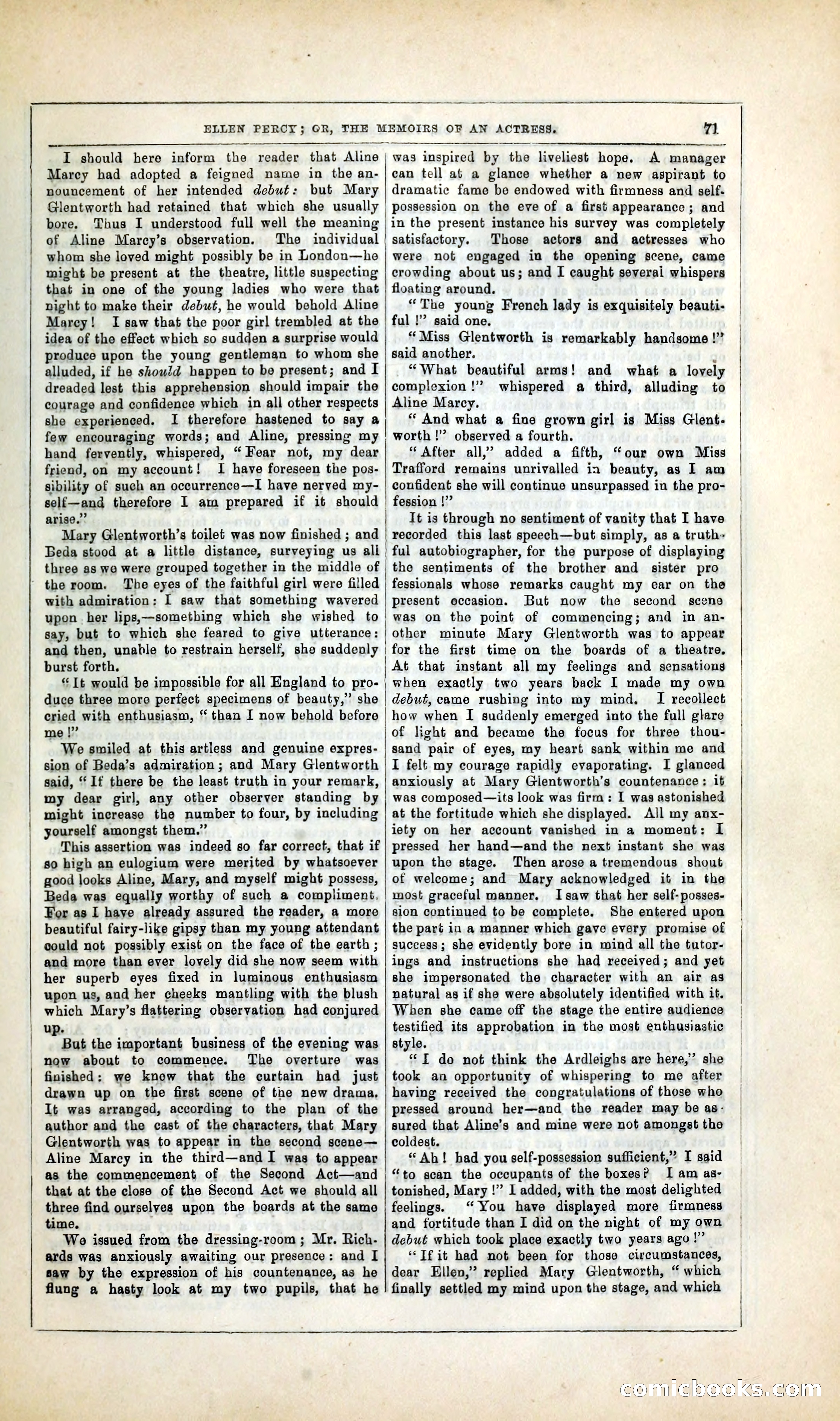 Ellen Percy; or, The Memoirs of an Actress — page 84 of 399