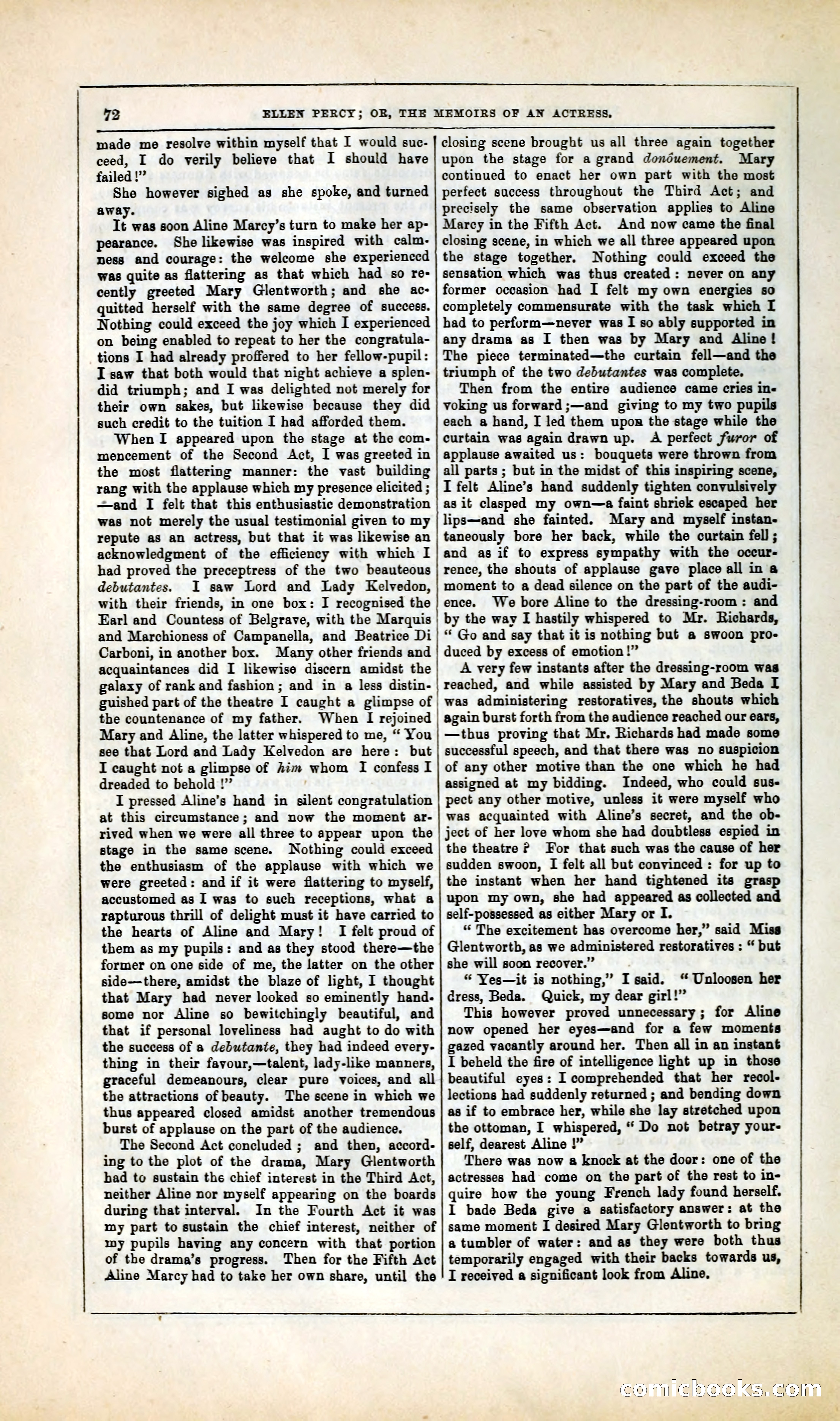 Ellen Percy; or, The Memoirs of an Actress — page 85 of 399