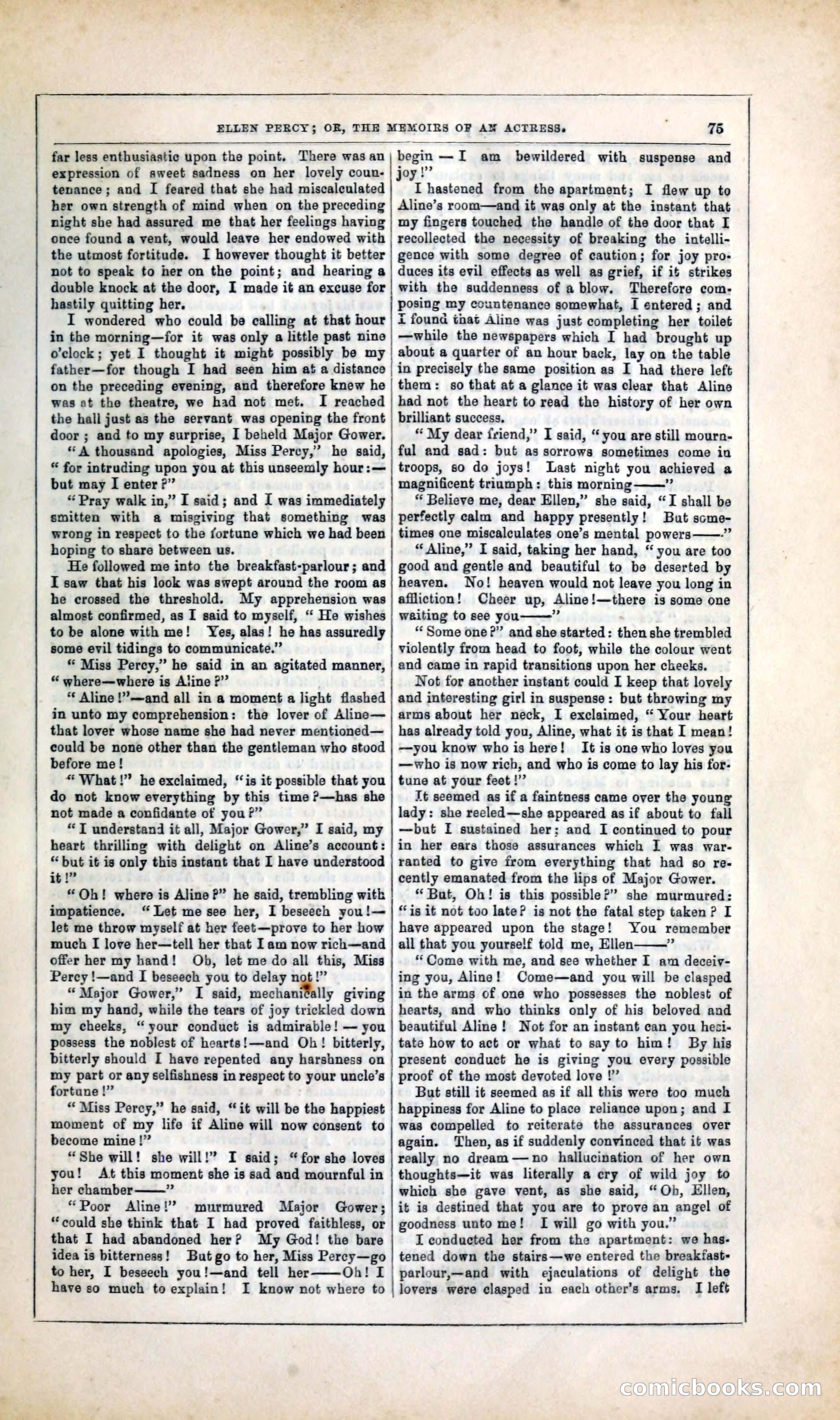Ellen Percy; or, The Memoirs of an Actress — page 88 of 399