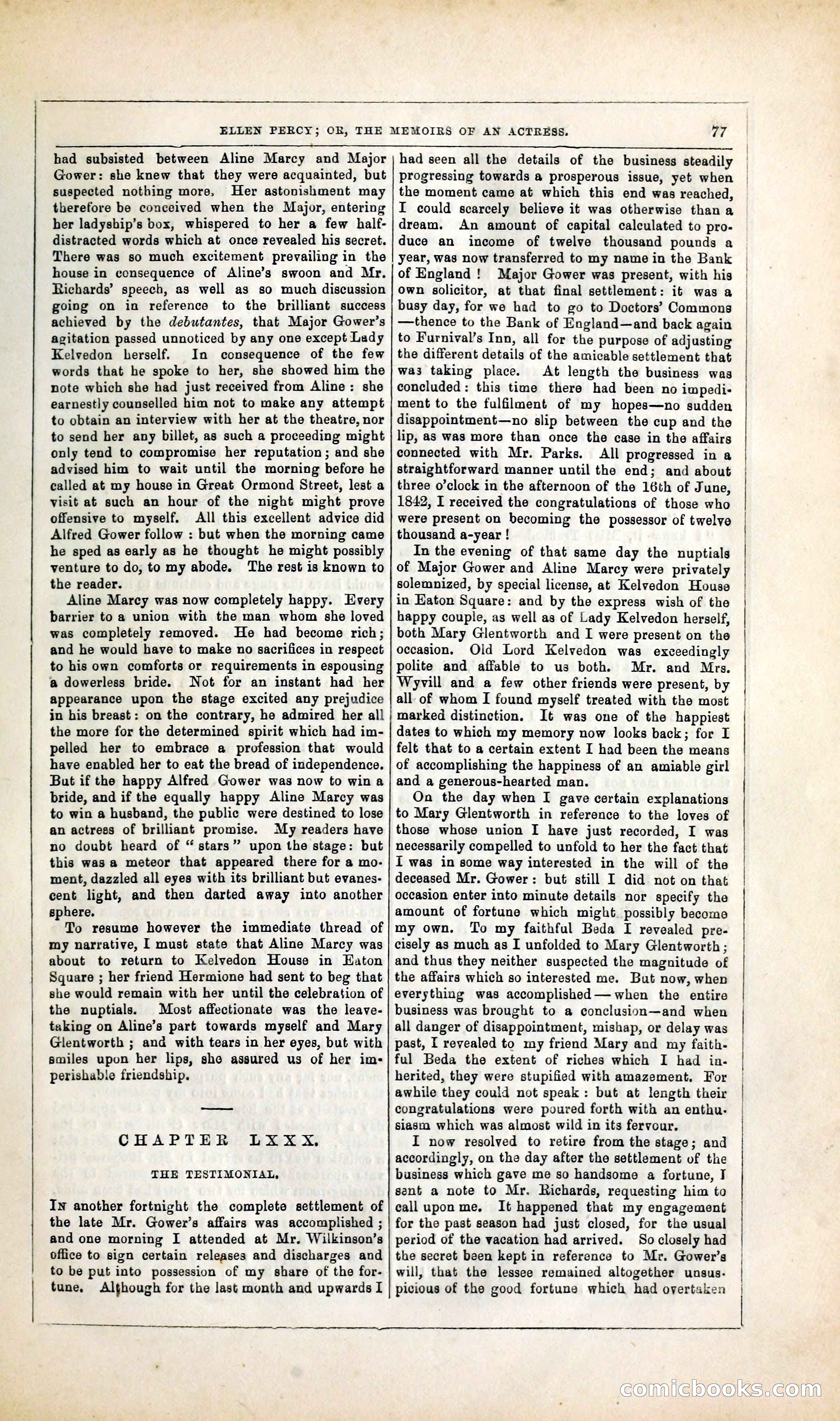 Ellen Percy; or, The Memoirs of an Actress — page 90 of 399