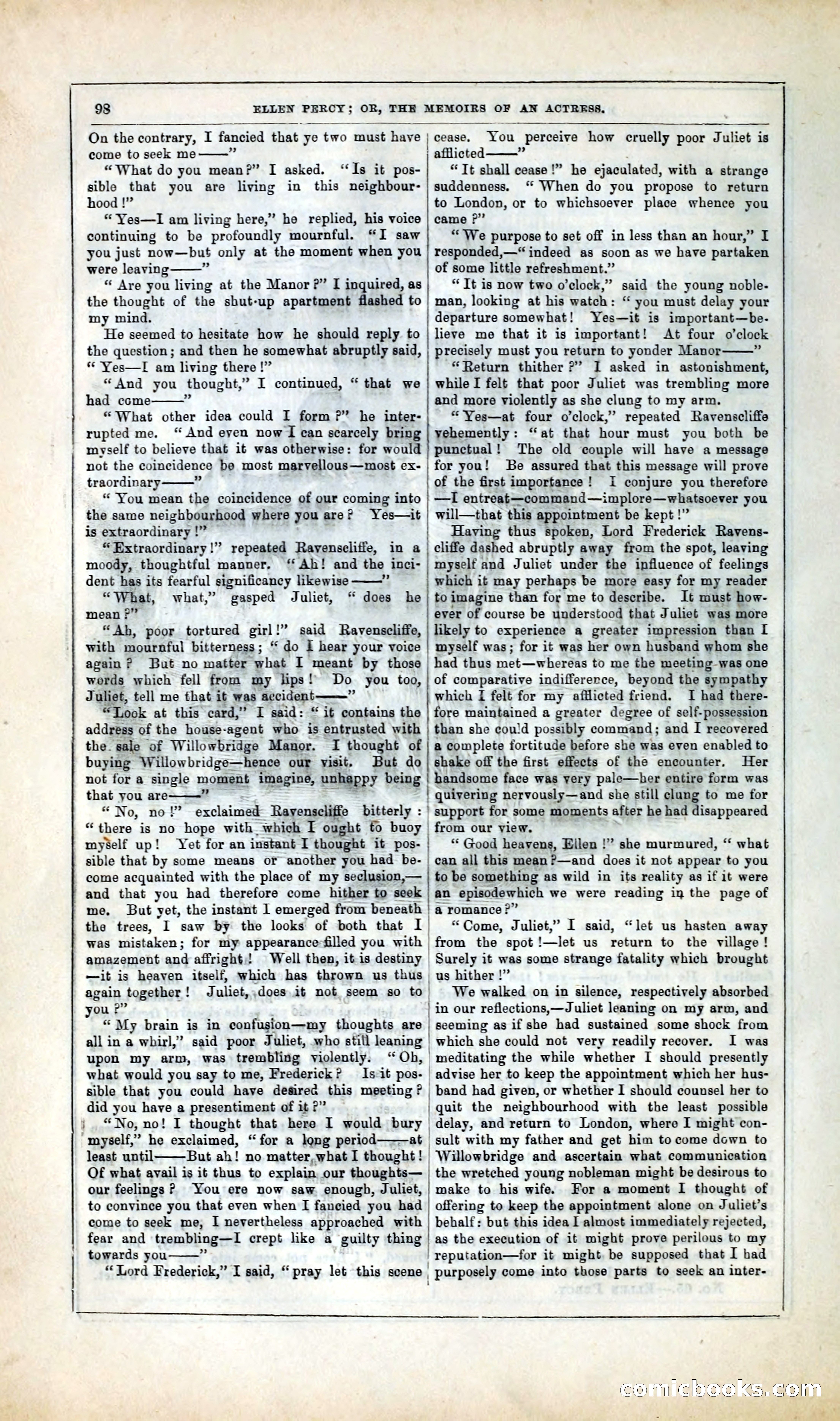 Ellen Percy; or, The Memoirs of an Actress — page 111 of 399