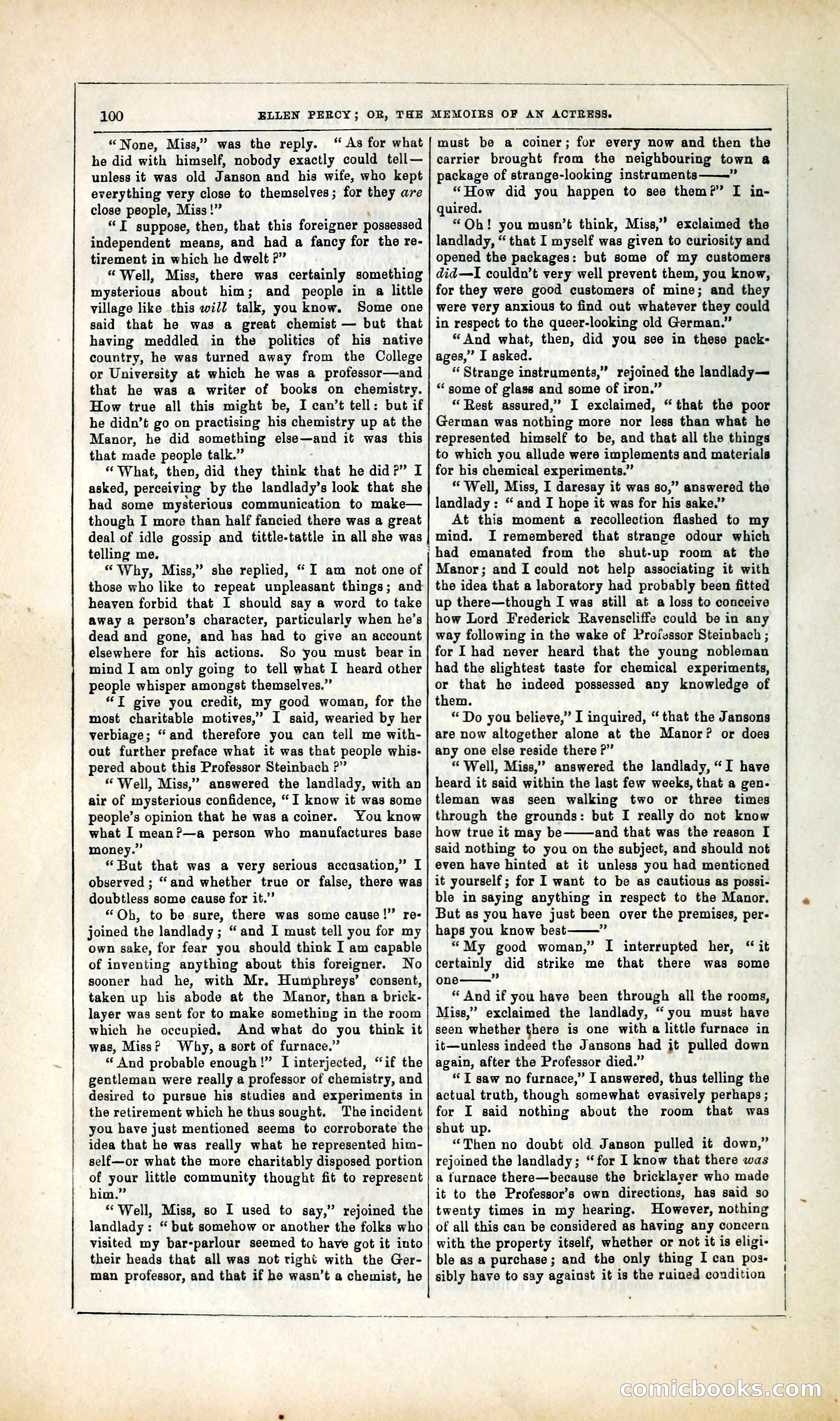 Ellen Percy; or, The Memoirs of an Actress — page 113 of 399