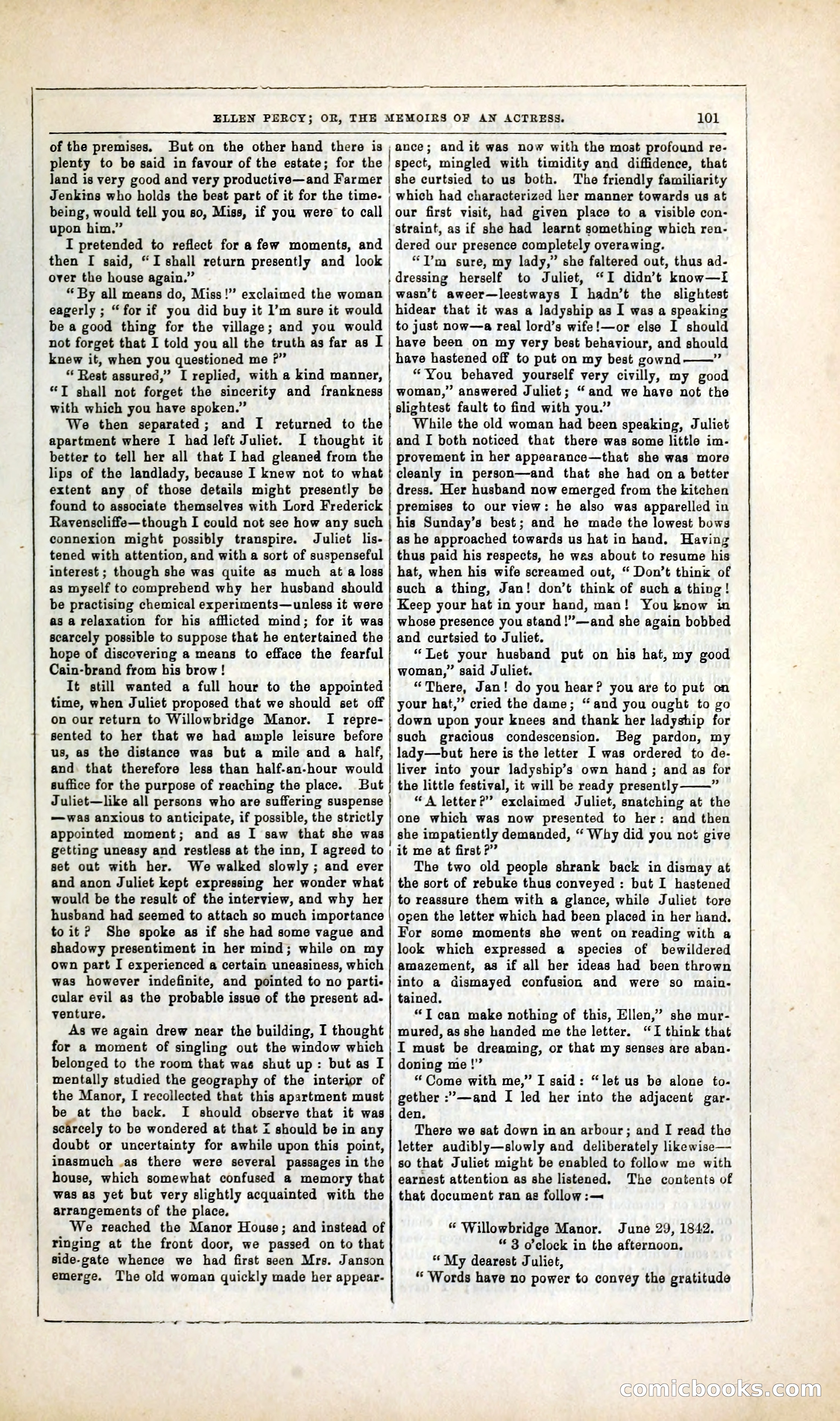 Ellen Percy; or, The Memoirs of an Actress — page 114 of 399