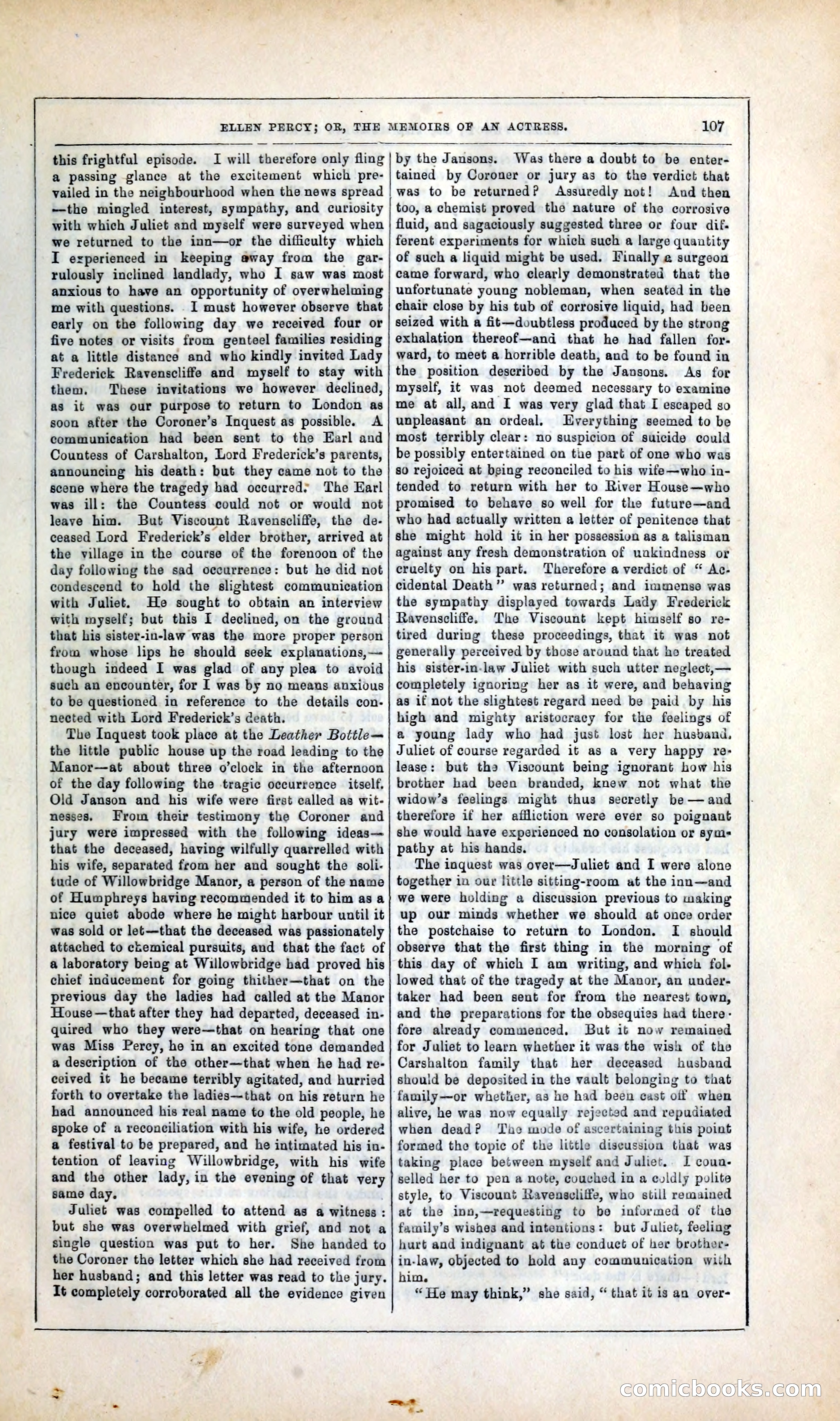 Ellen Percy; or, The Memoirs of an Actress — page 120 of 399