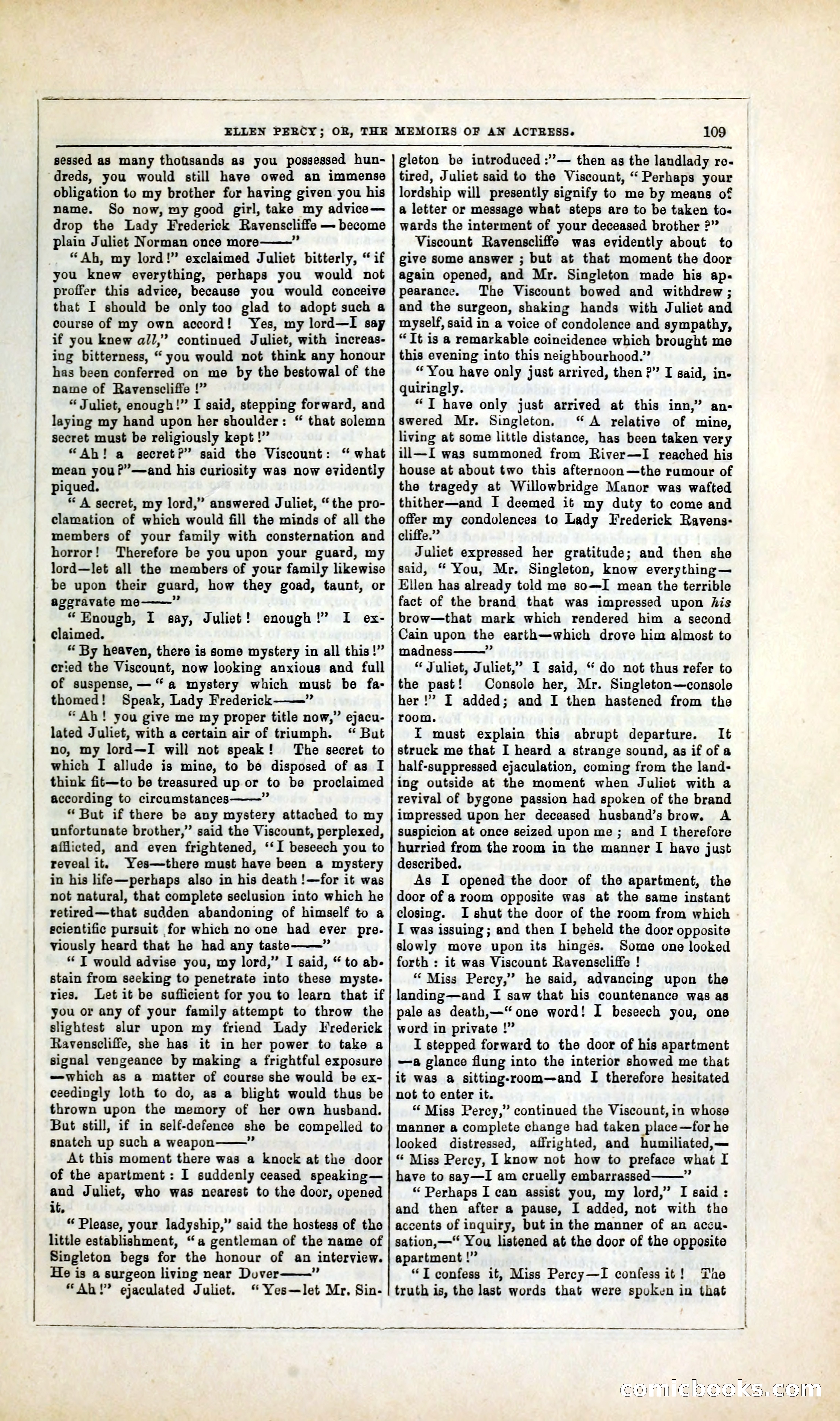 Ellen Percy; or, The Memoirs of an Actress — page 122 of 399