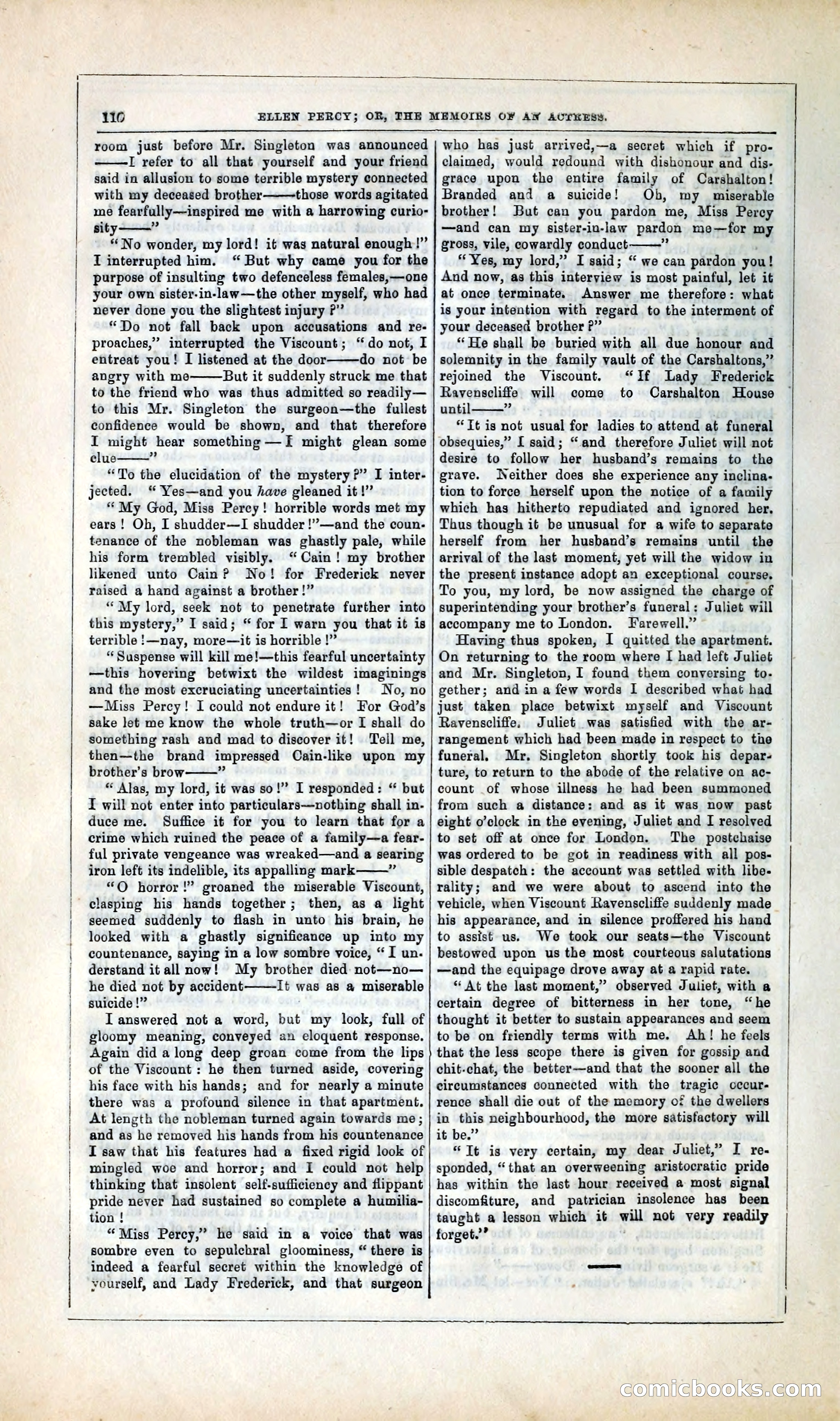 Ellen Percy; or, The Memoirs of an Actress — page 123 of 399