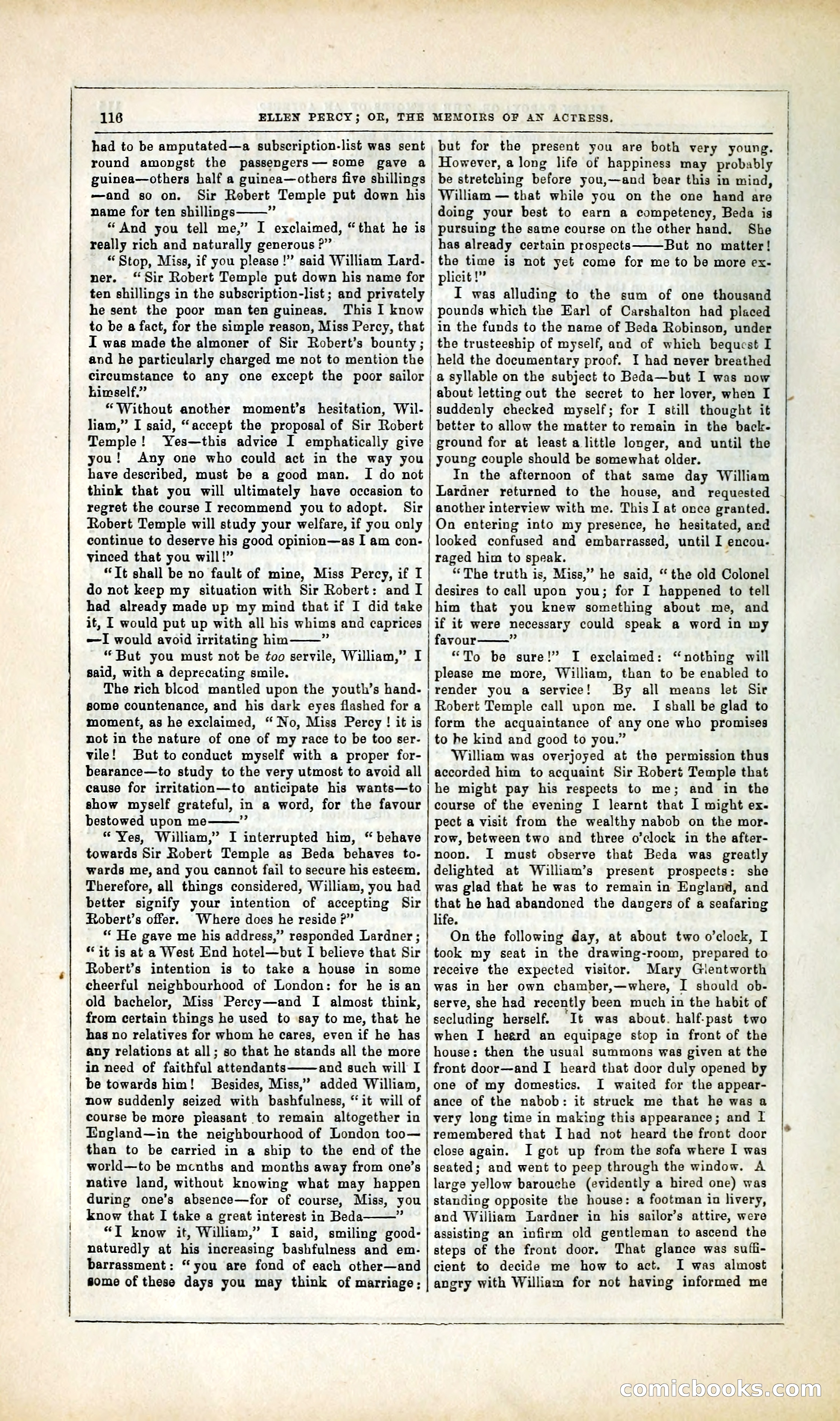 Ellen Percy; or, The Memoirs of an Actress — page 129 of 399