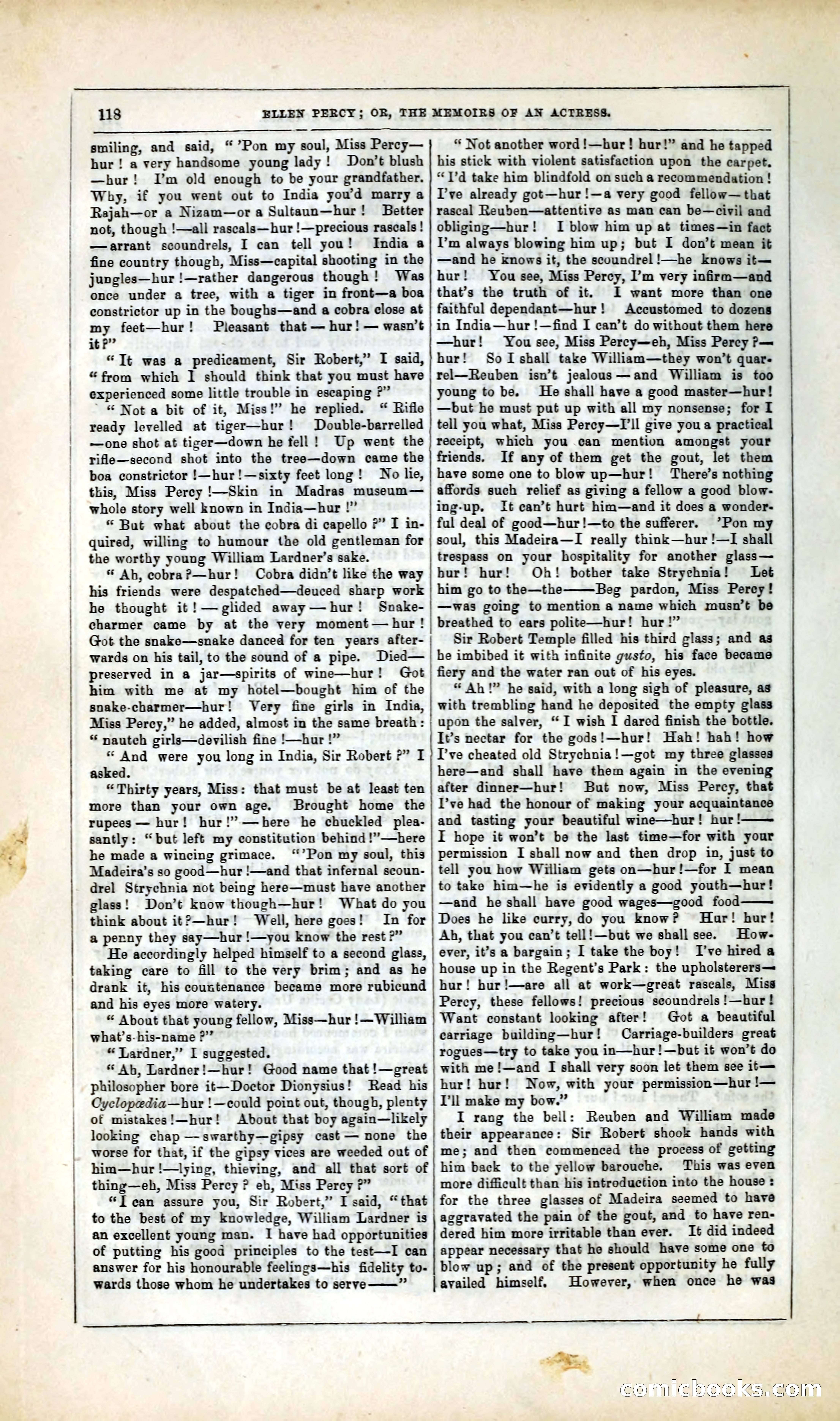 Ellen Percy; or, The Memoirs of an Actress — page 131 of 399