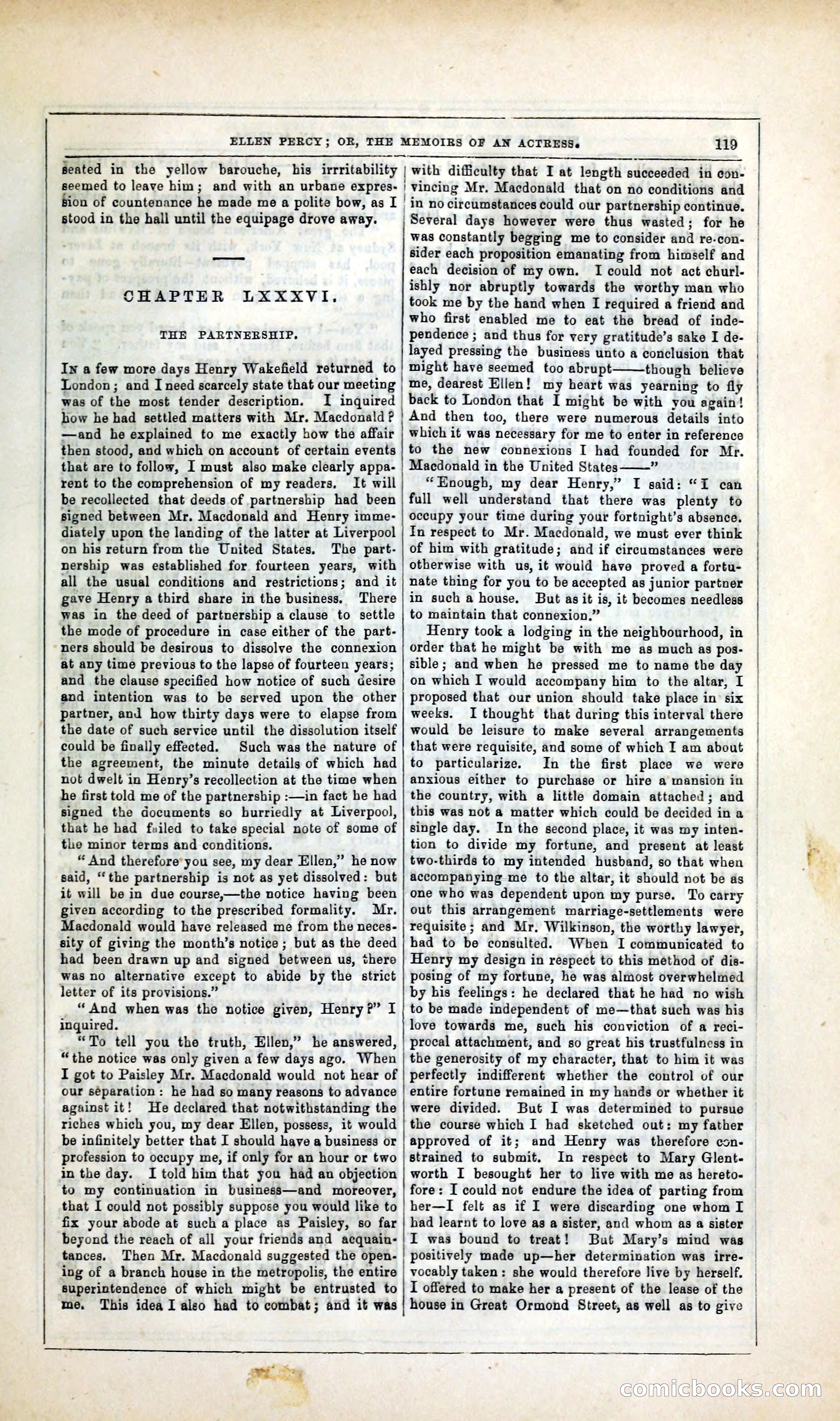 Ellen Percy; or, The Memoirs of an Actress — page 132 of 399