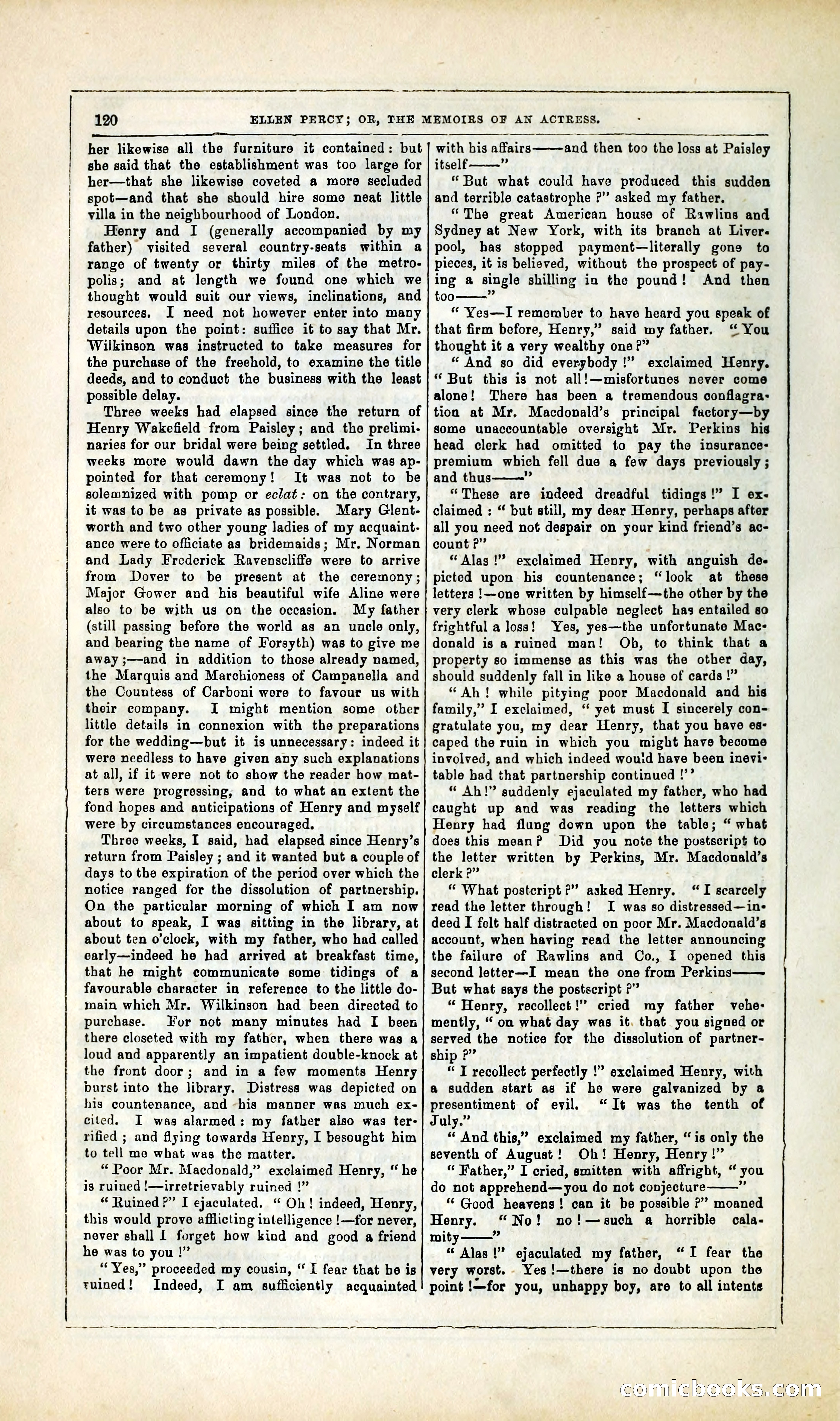 Ellen Percy; or, The Memoirs of an Actress — page 133 of 399