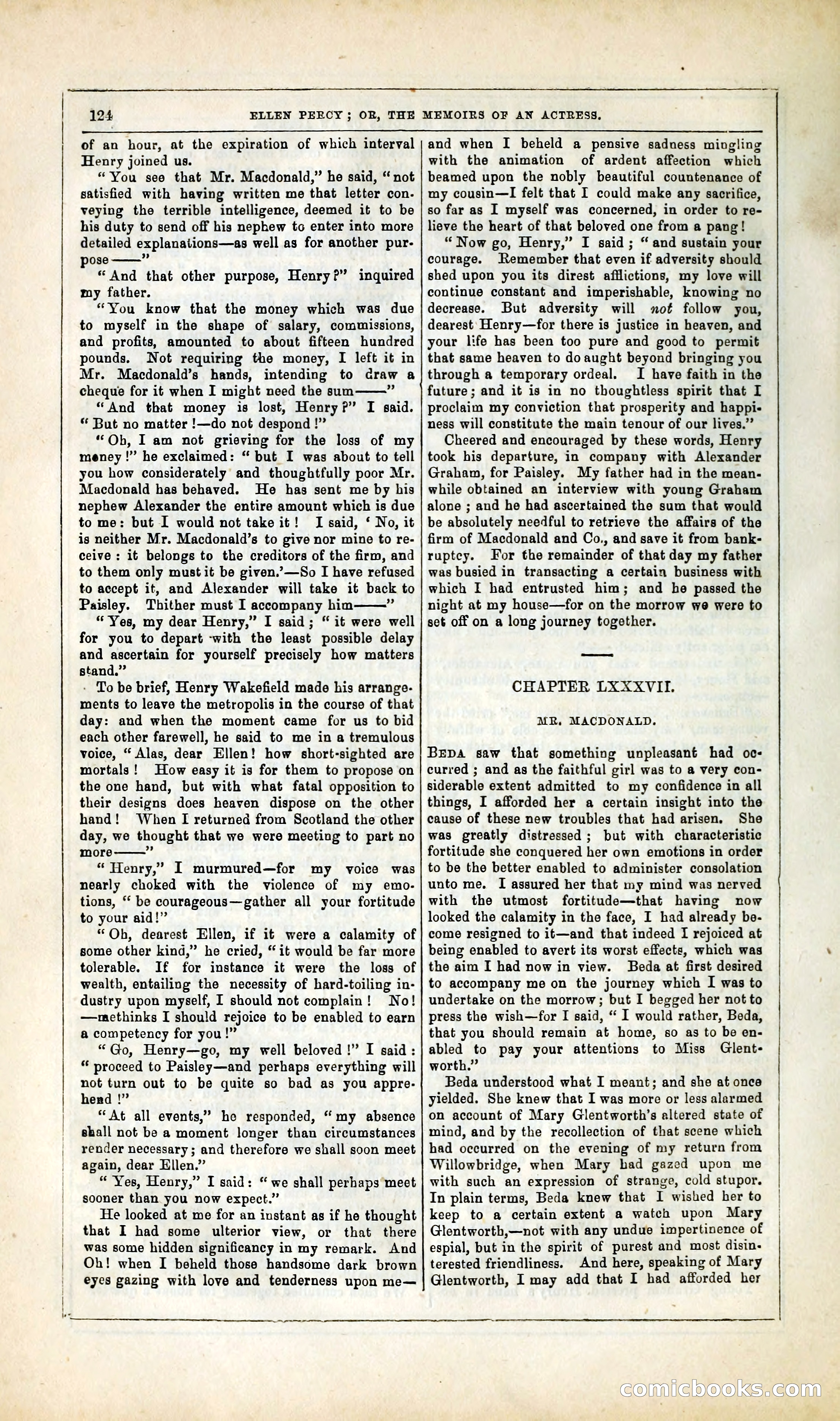 Ellen Percy; or, The Memoirs of an Actress — page 137 of 399