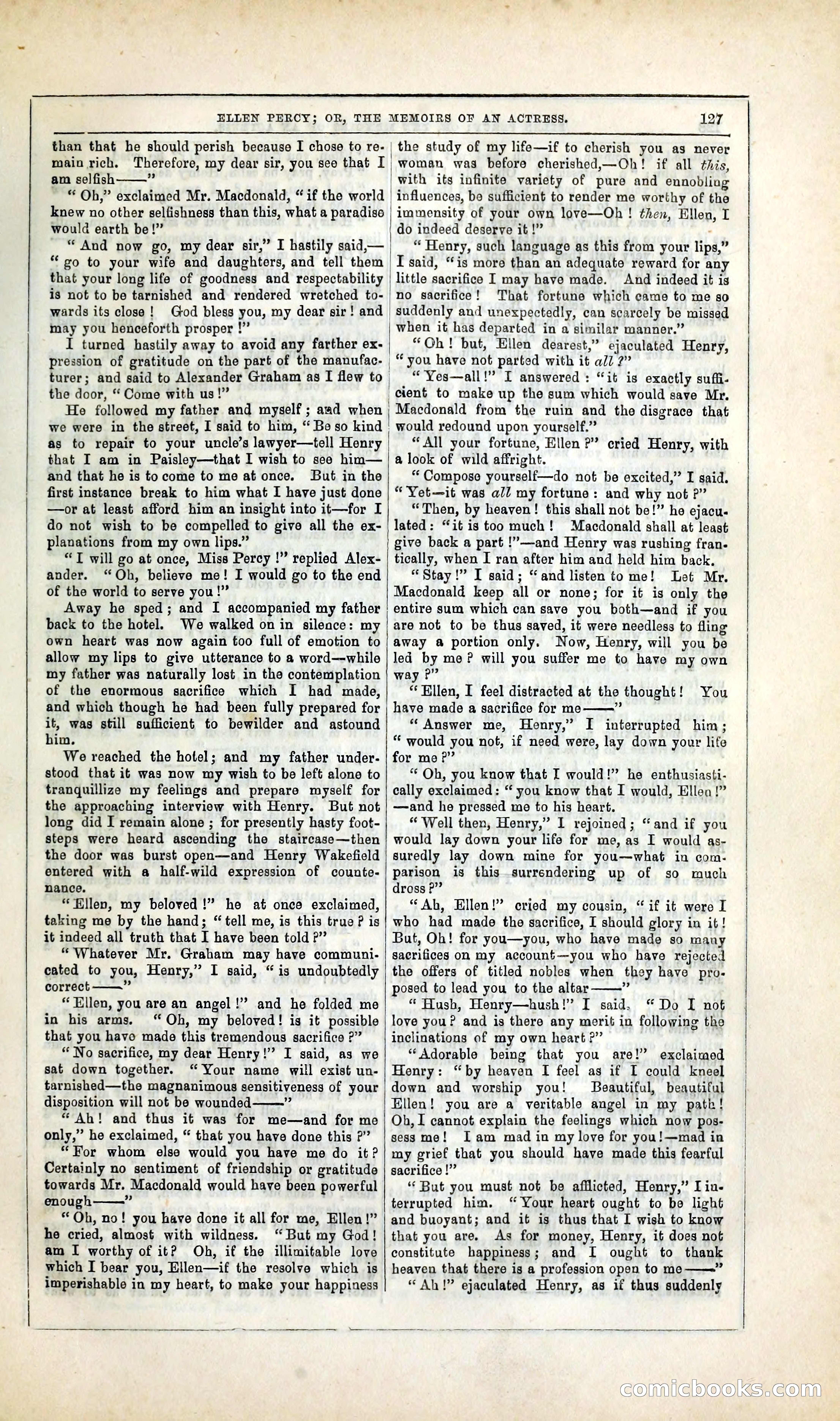 Ellen Percy; or, The Memoirs of an Actress — page 140 of 399