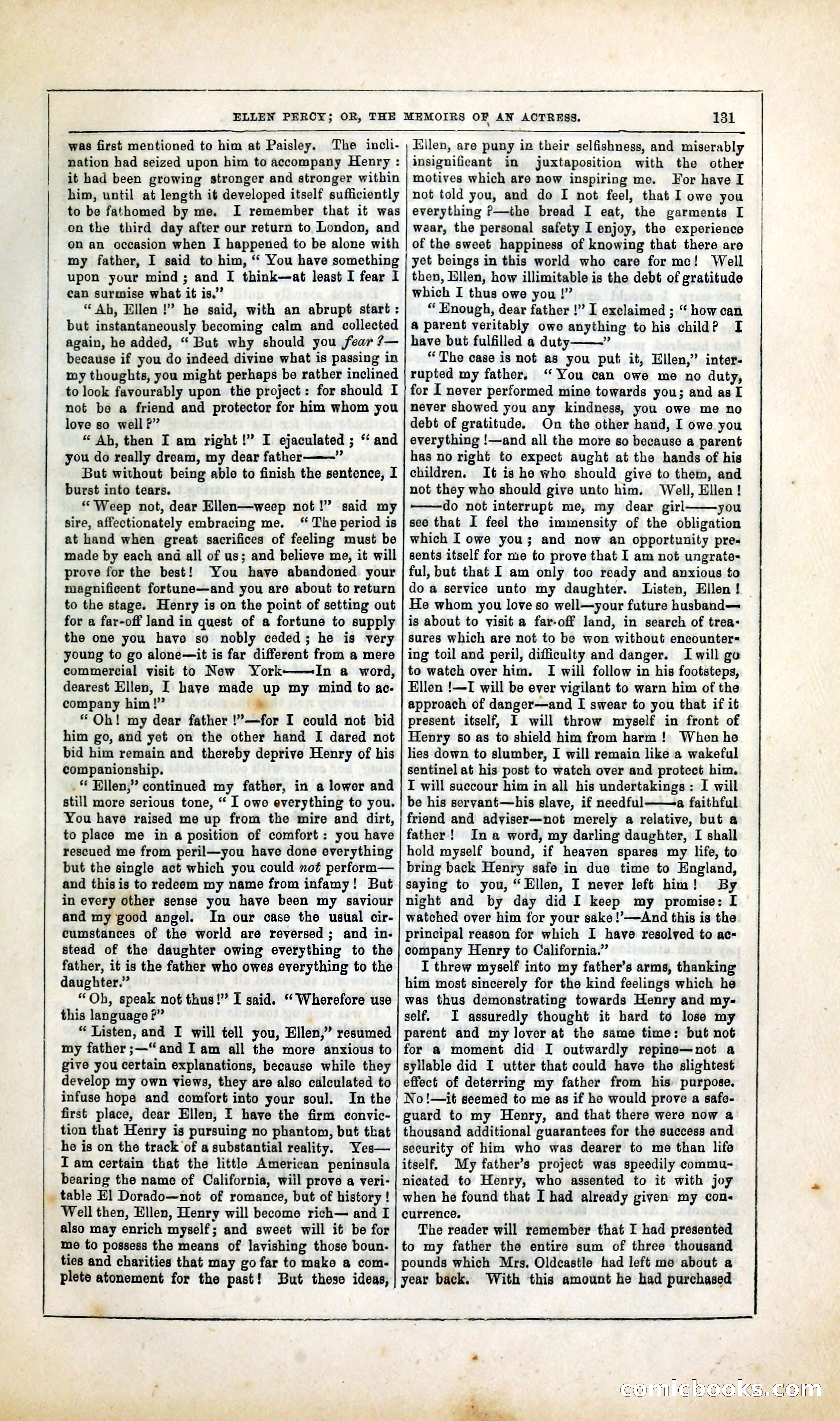 Ellen Percy; or, The Memoirs of an Actress — page 144 of 399