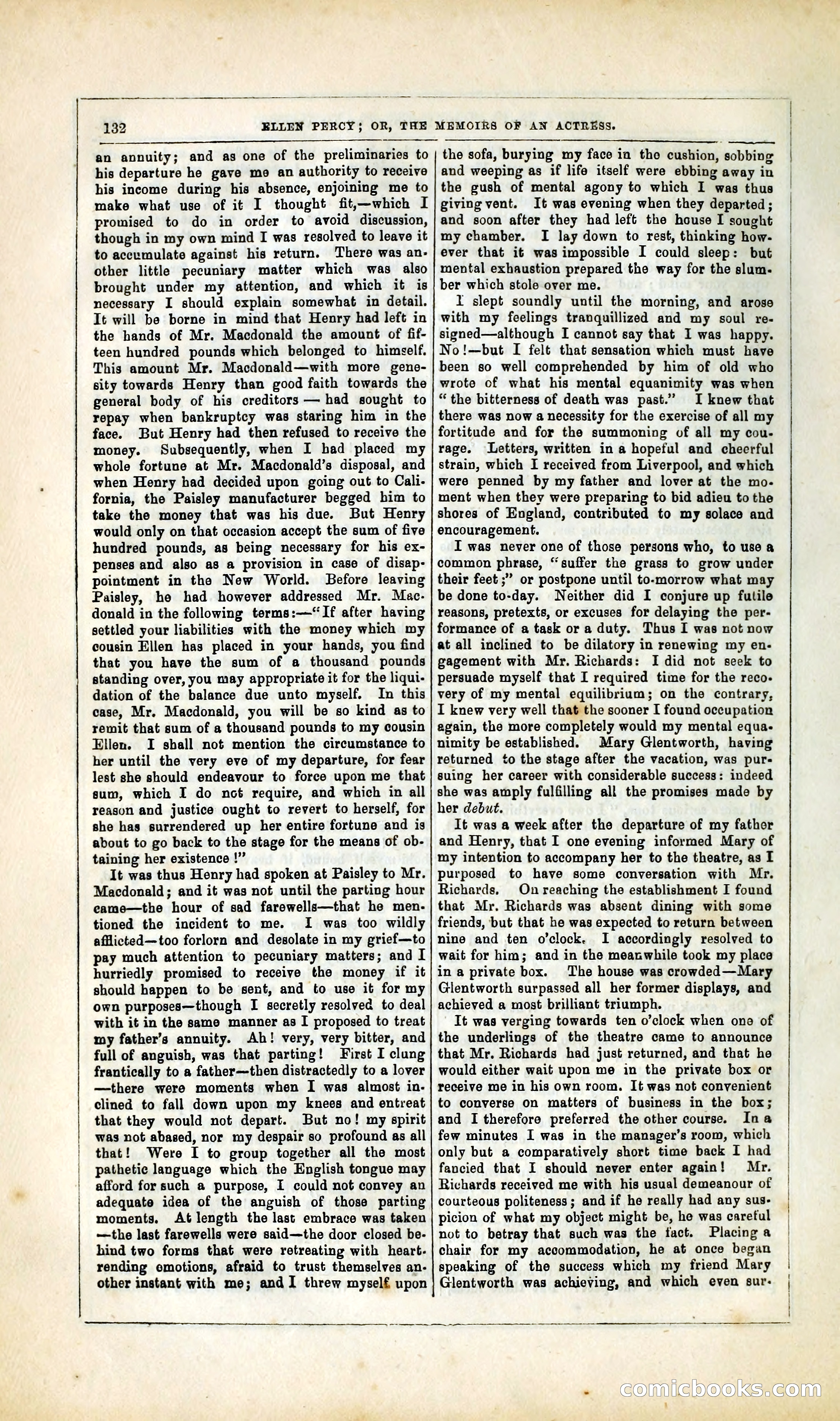 Ellen Percy; or, The Memoirs of an Actress — page 145 of 399
