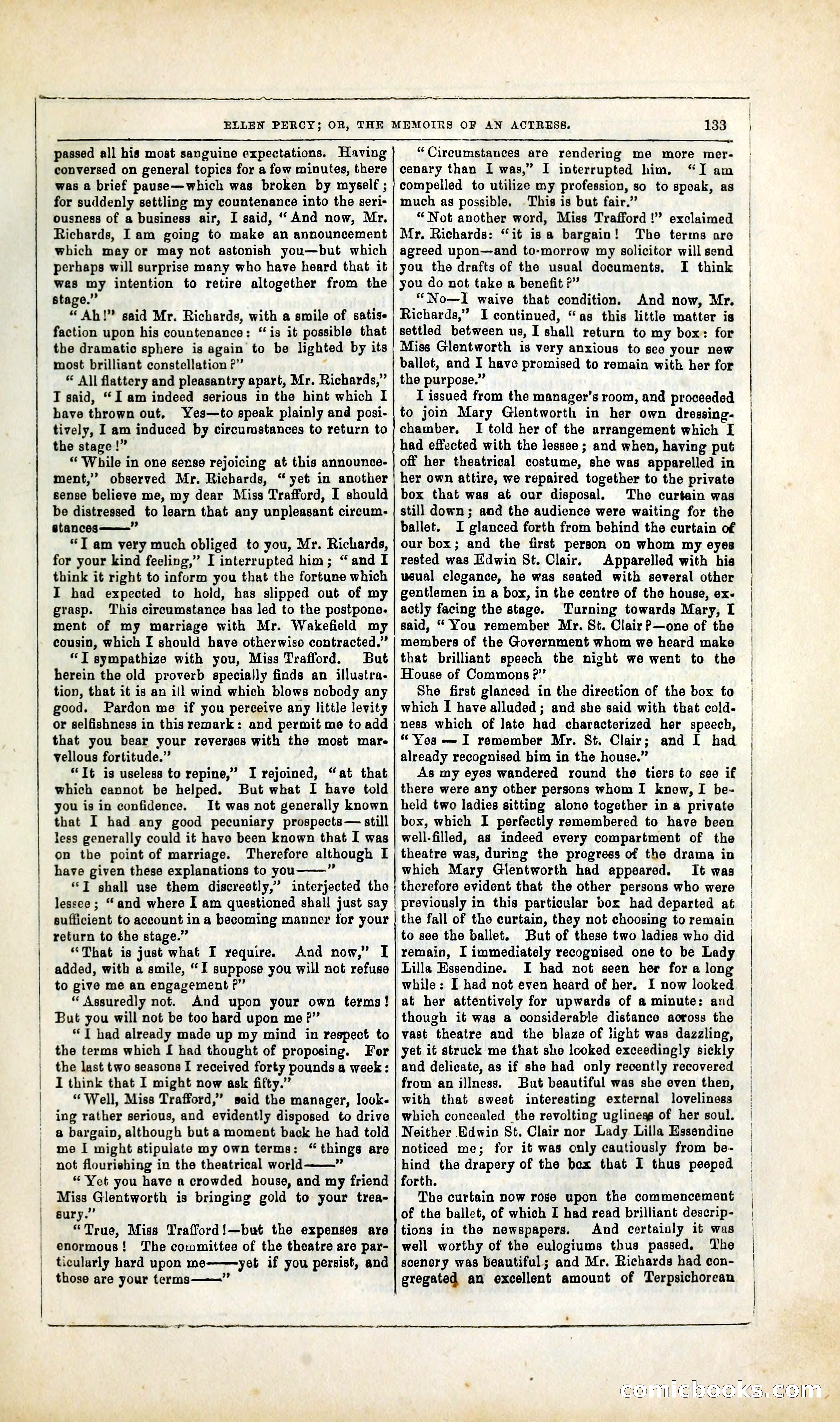Ellen Percy; or, The Memoirs of an Actress — page 146 of 399